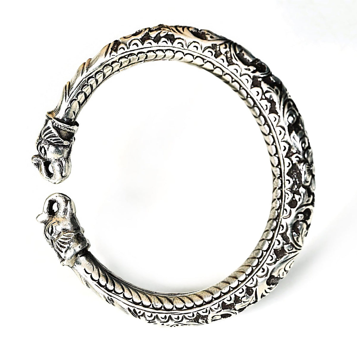 Buy Rakhi gift for sister Silver Kada
