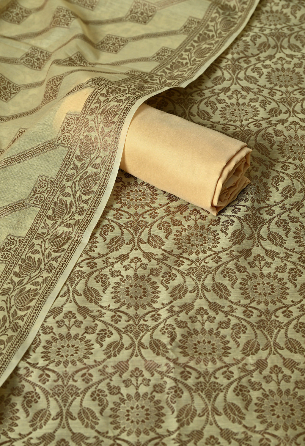 Chanderi cotton salwar kameez