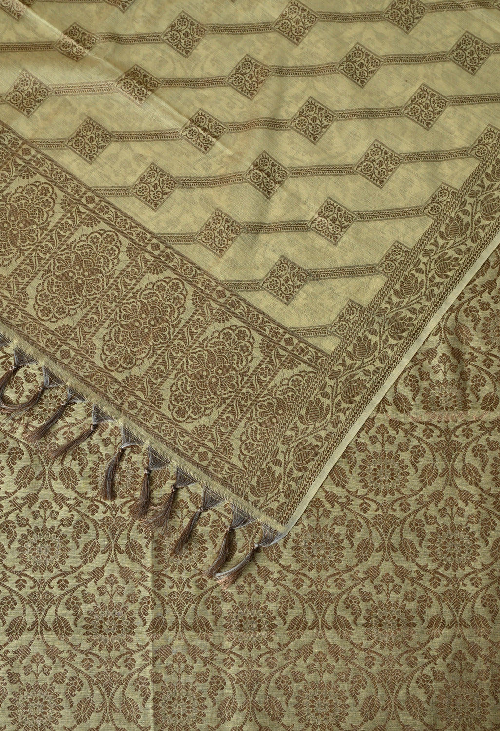 Chanderi cotton salwar kameez