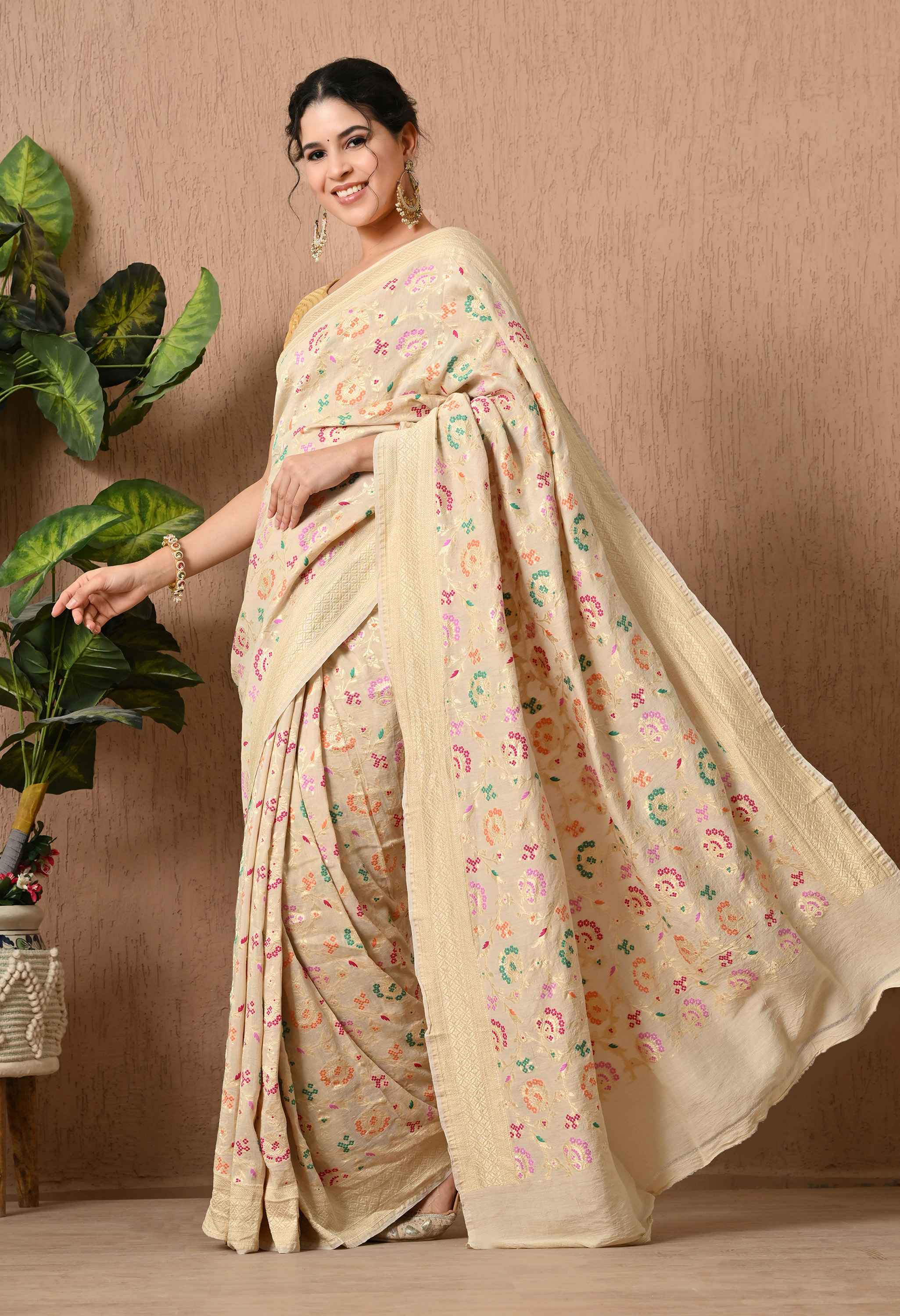 Handloom sarees for festive wear