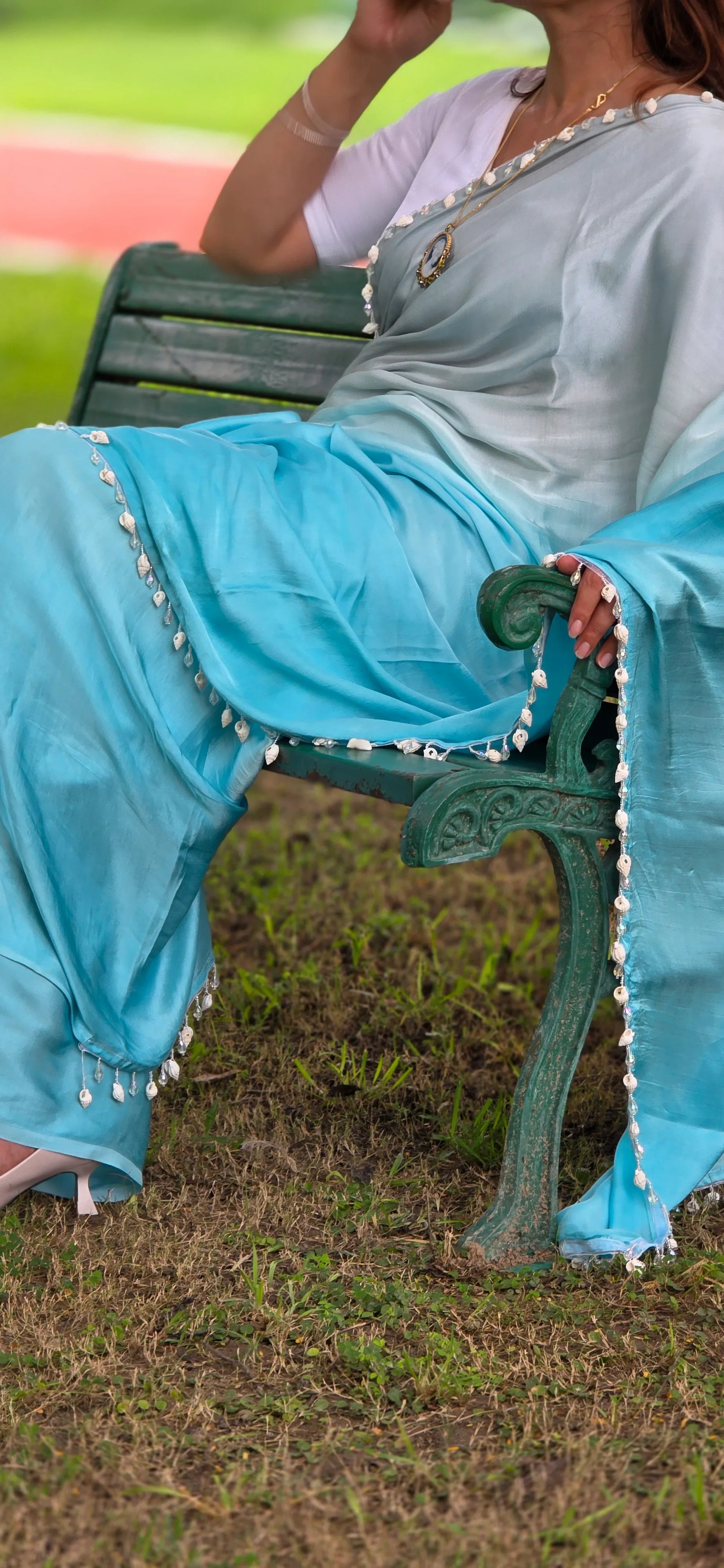 Traditional saree for festival