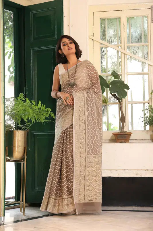 cotton sarees for office wear