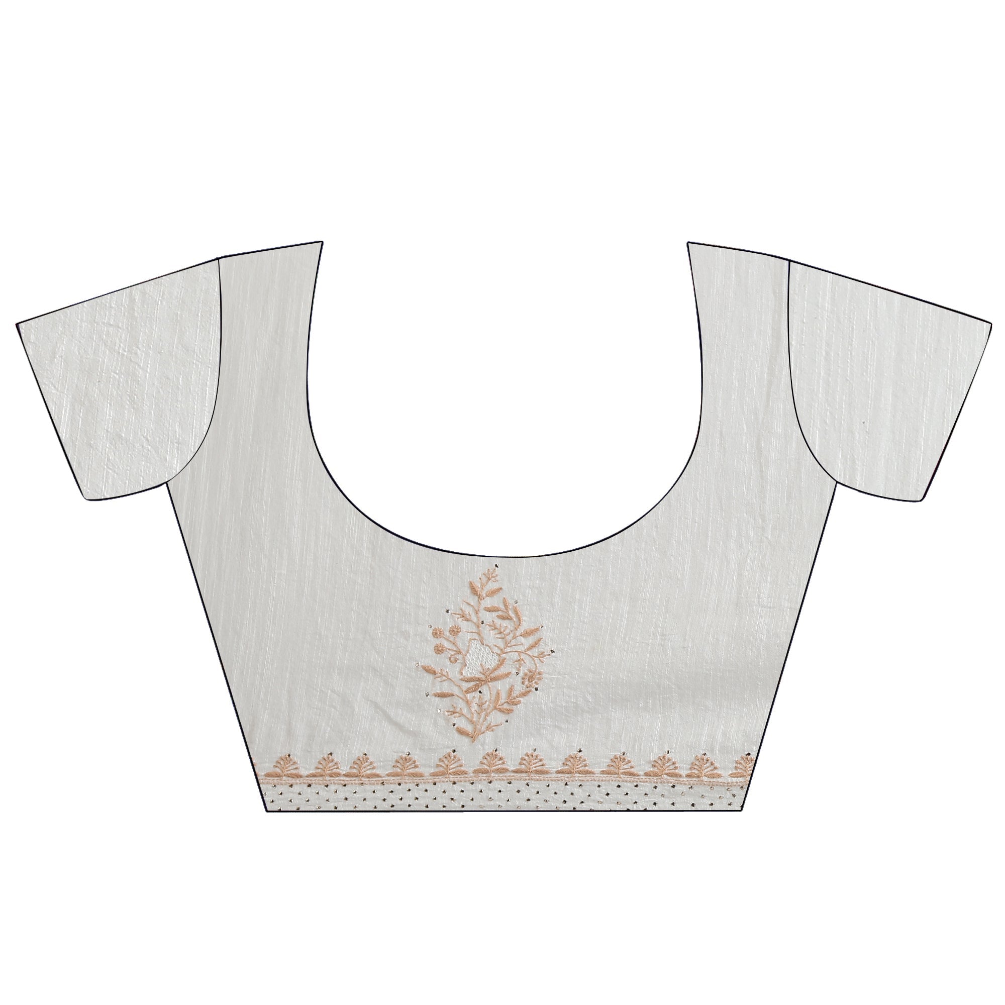 Handmade Rakhi festive Designer saree