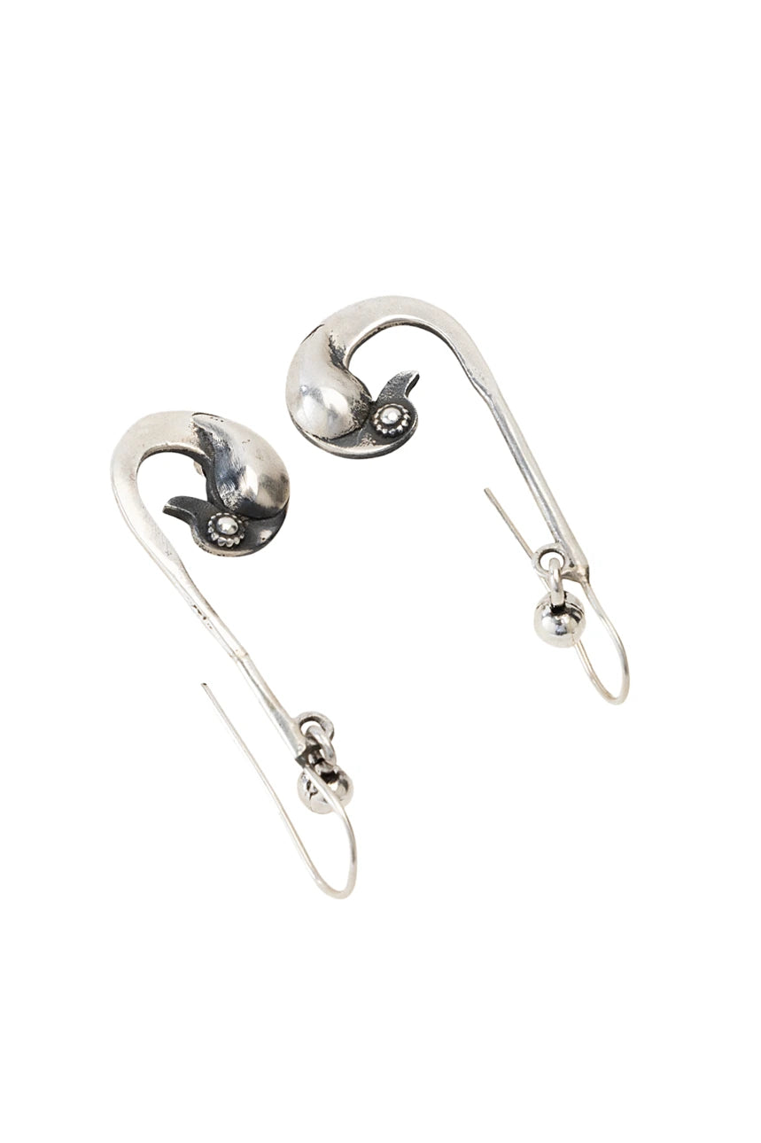 handmade silver earrings India