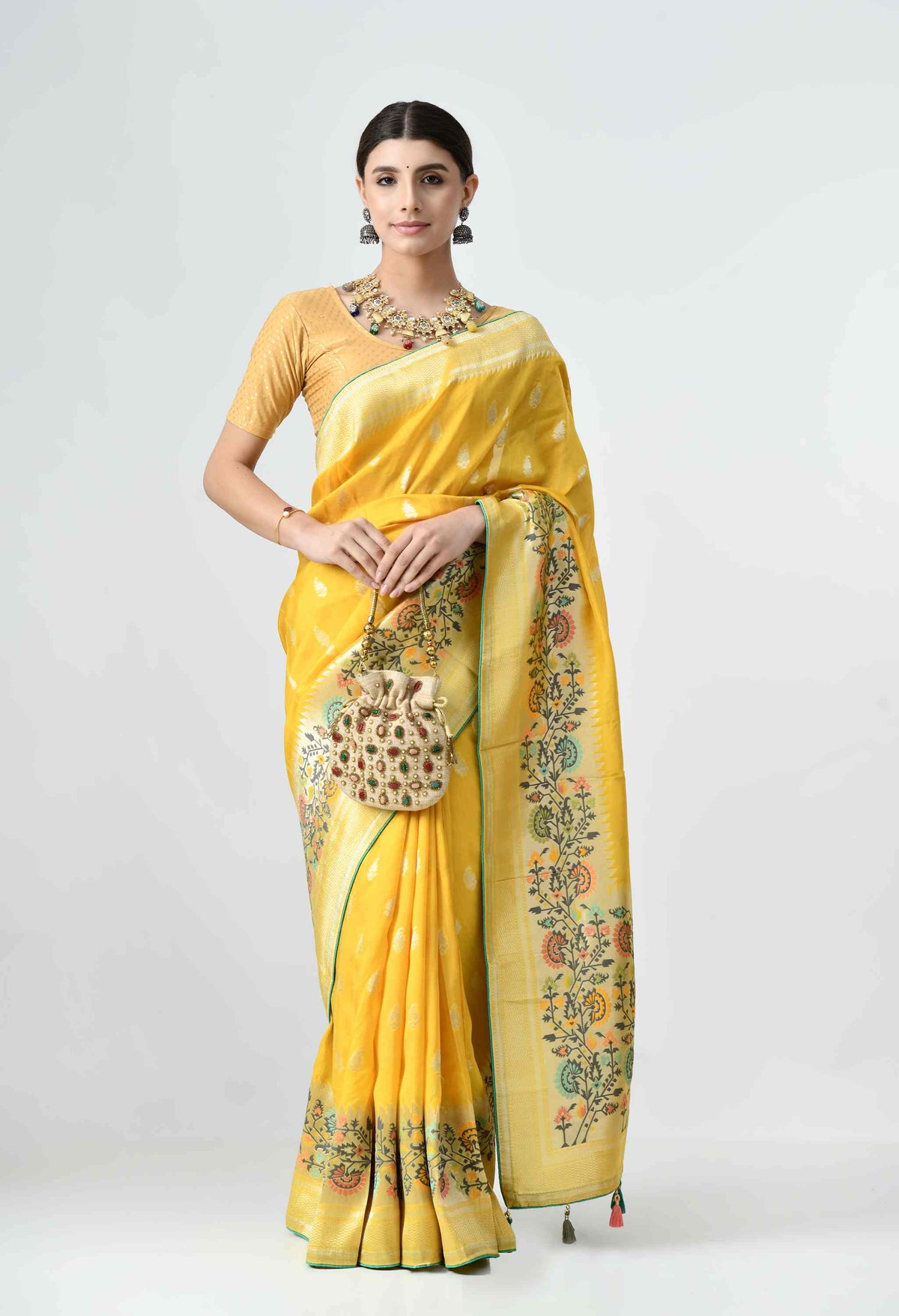 buy Tussar silk saree online for festivals