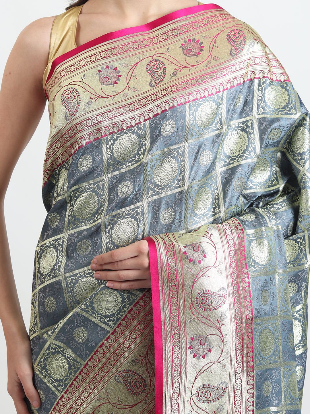 Handloom Katan silk saree