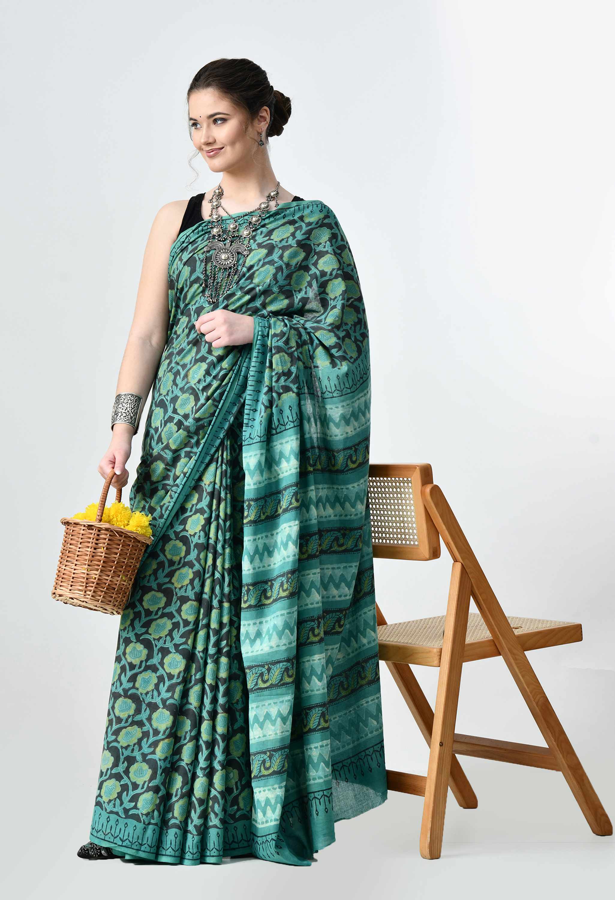 Lightweight sarees for festival wear