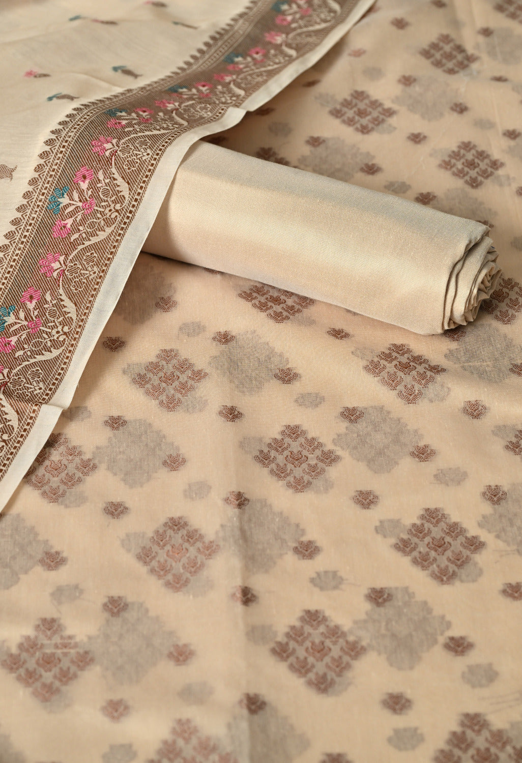 Chanderi Cotton Suit Set Women