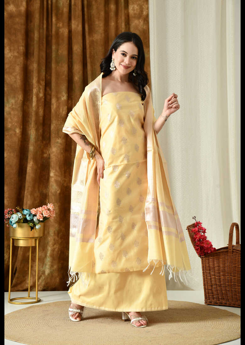 chanderi cotton salwar suit online