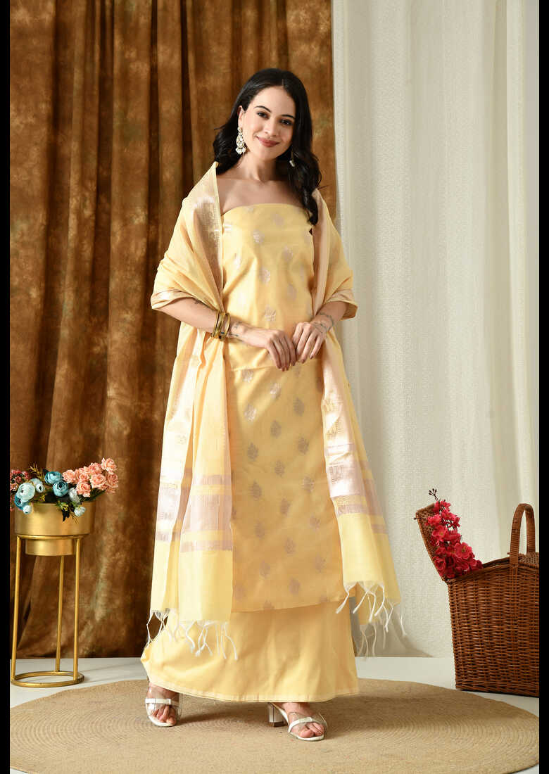 chanderi cotton salwar suit online