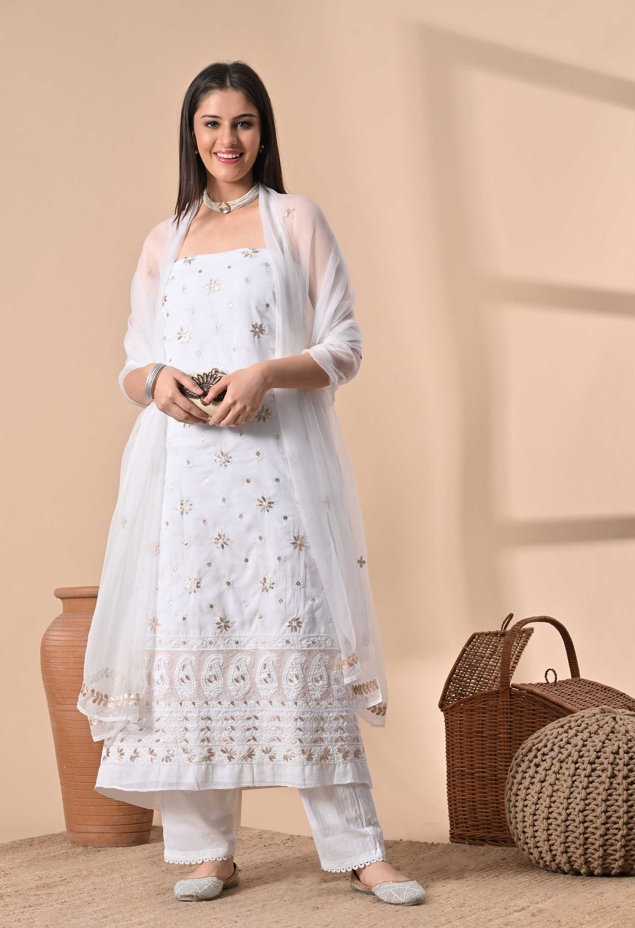 best cotton salwar suit for women