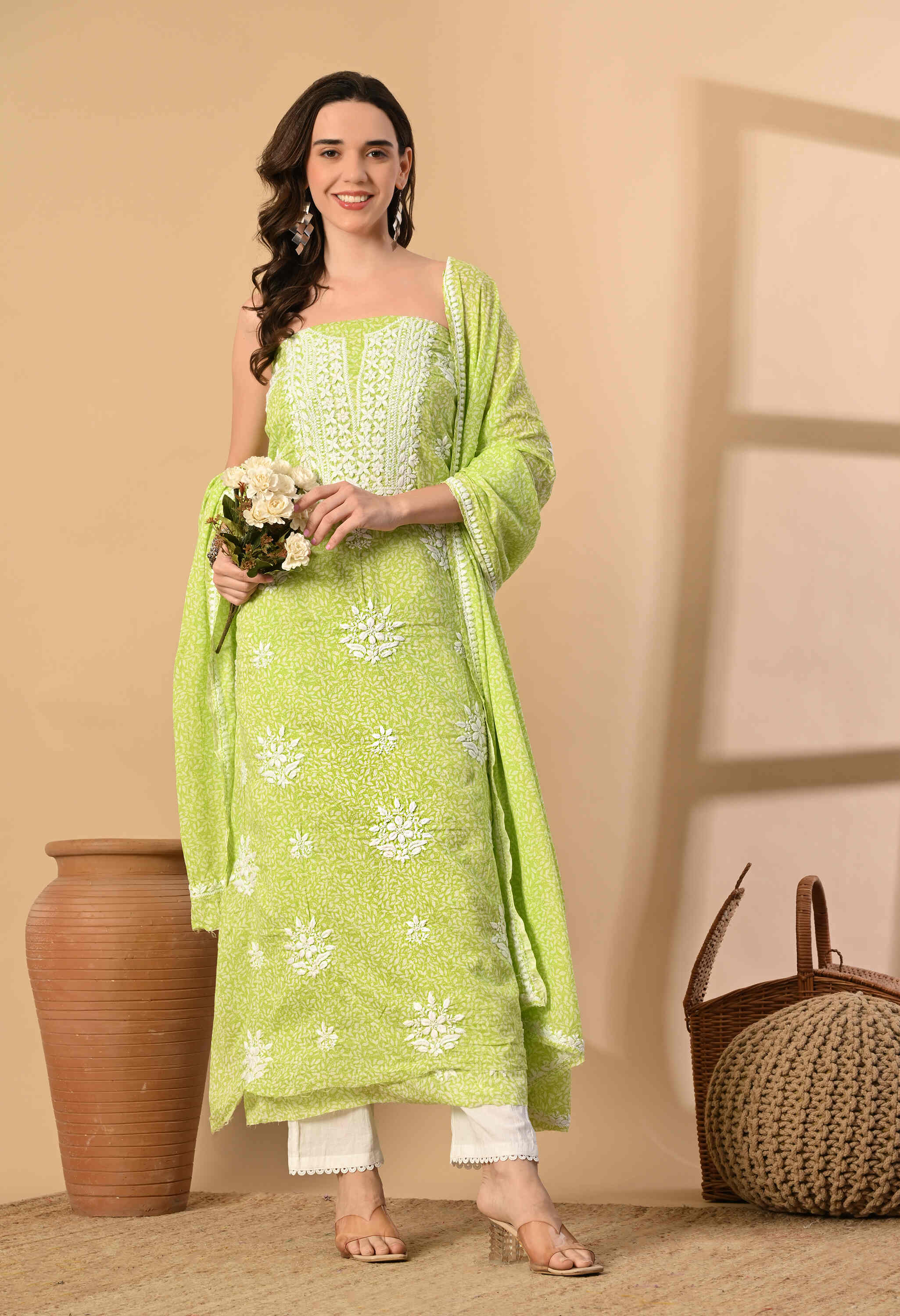 cotton suit set for women