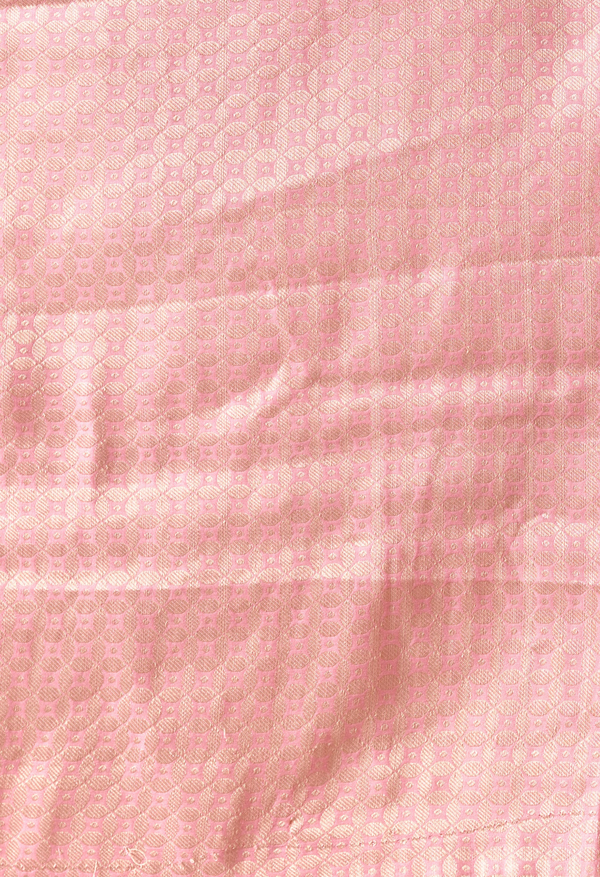 Pink Banarasi Silk Saree