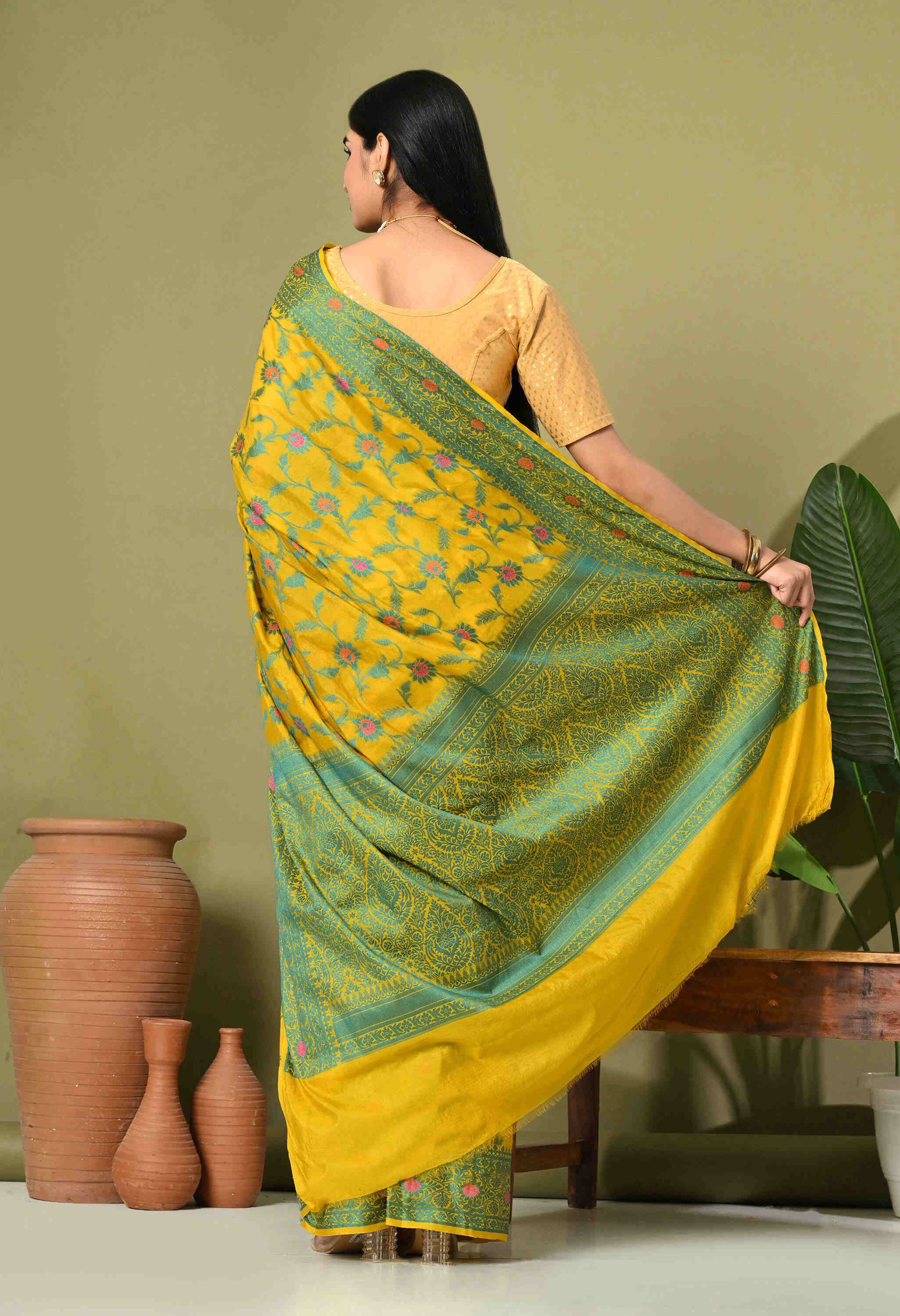 designer Banarasi saree