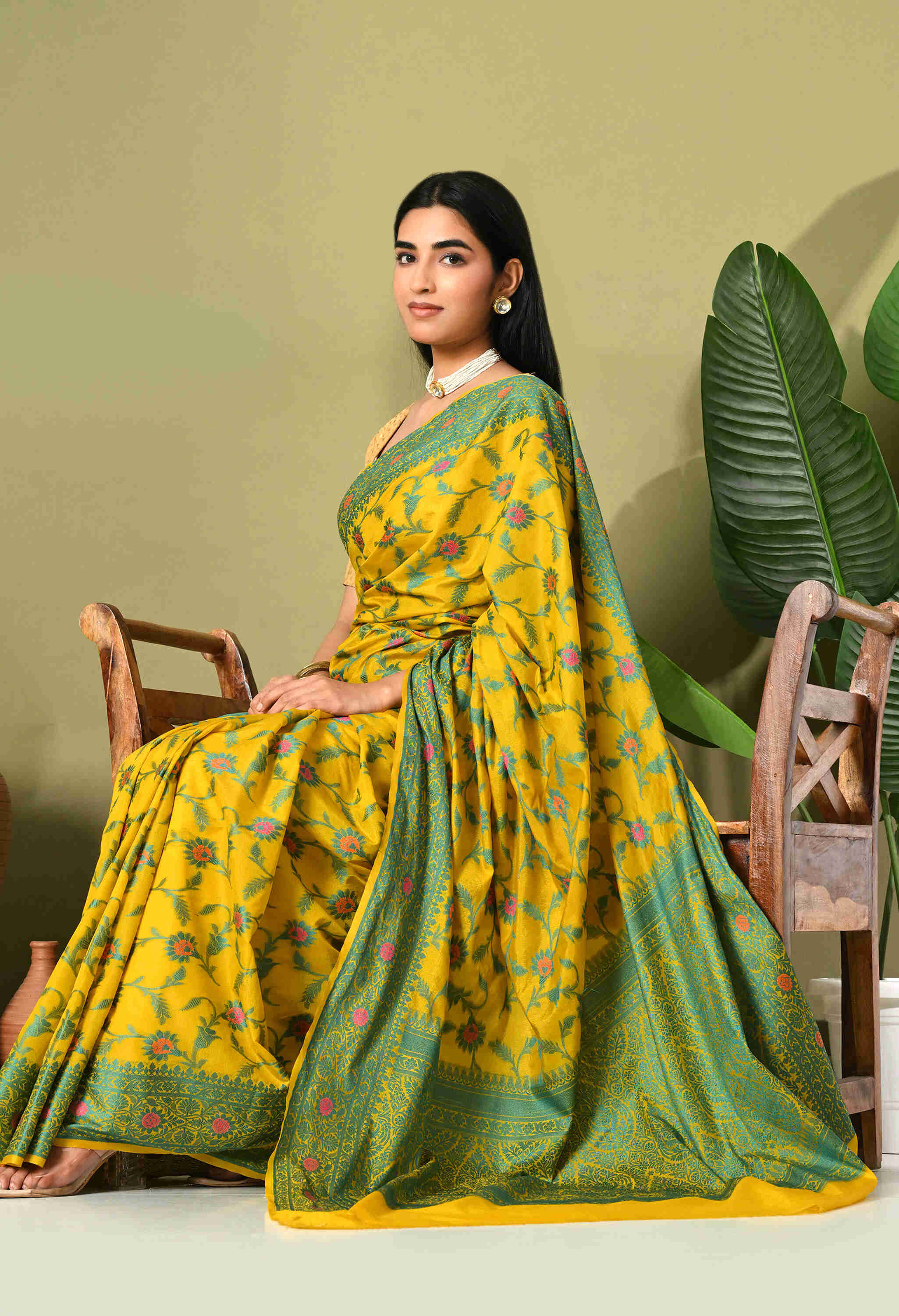 designer Banarasi saree