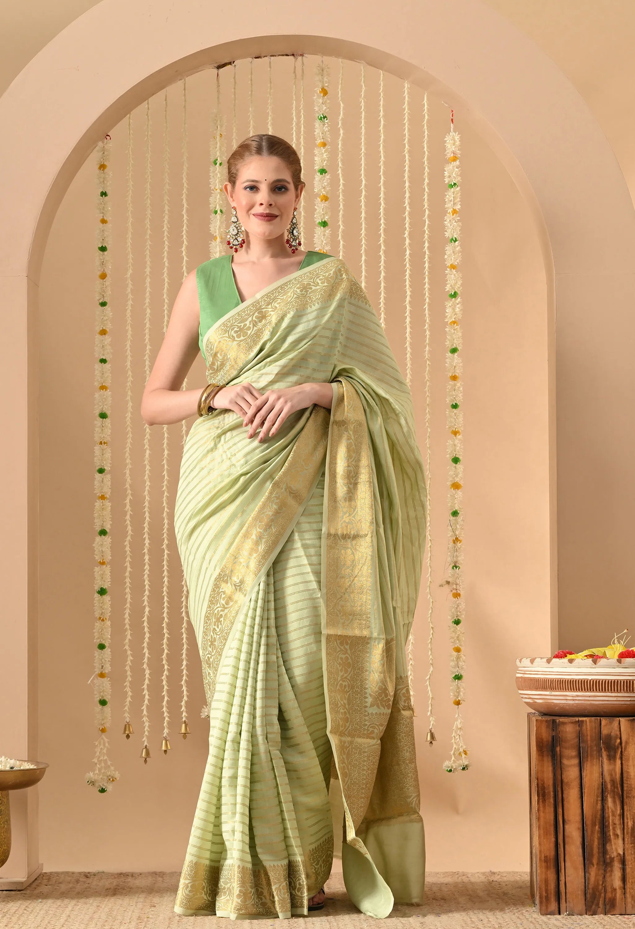 designer and Party wear silk saree 
