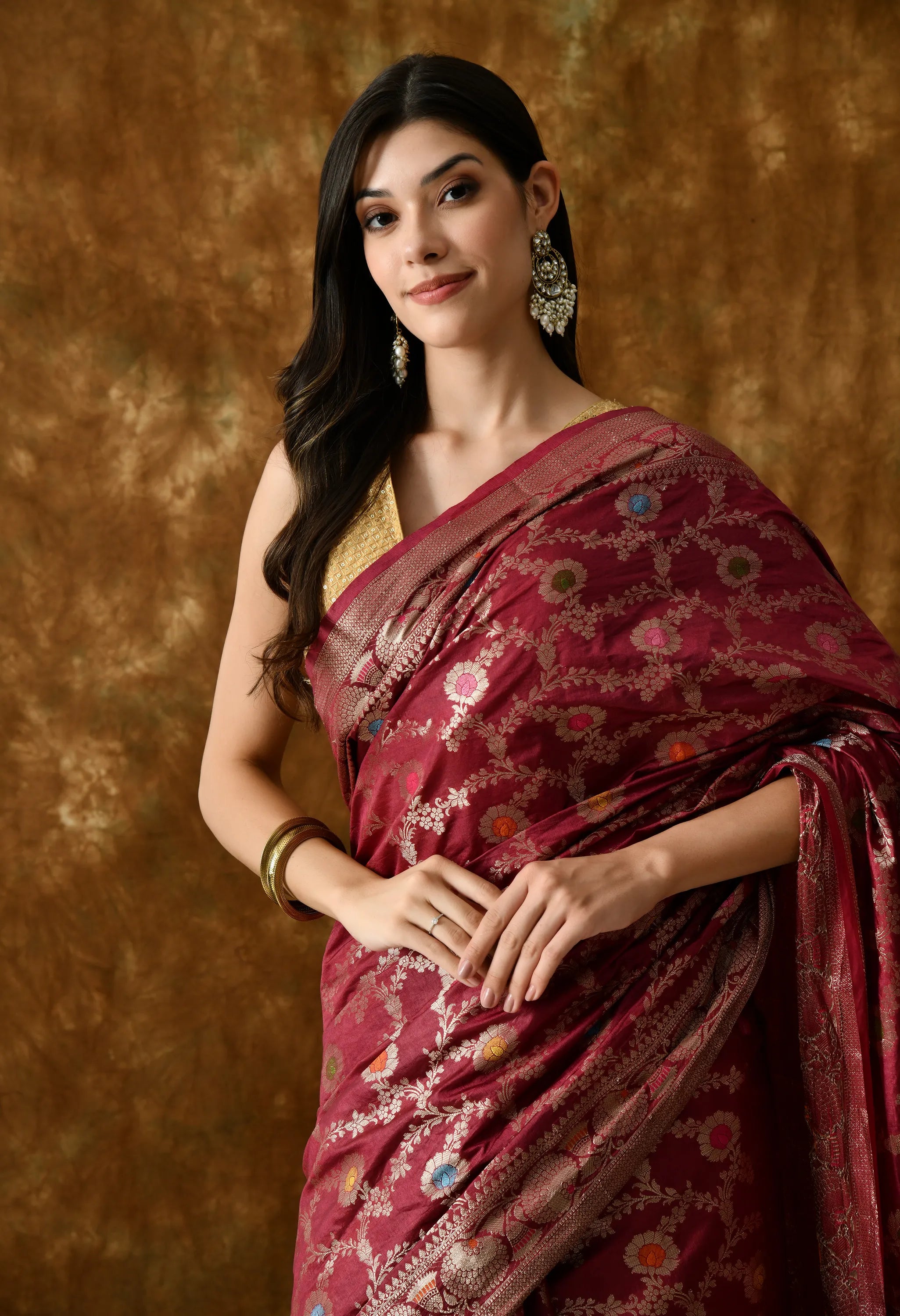  festive red silk saree trends 2025