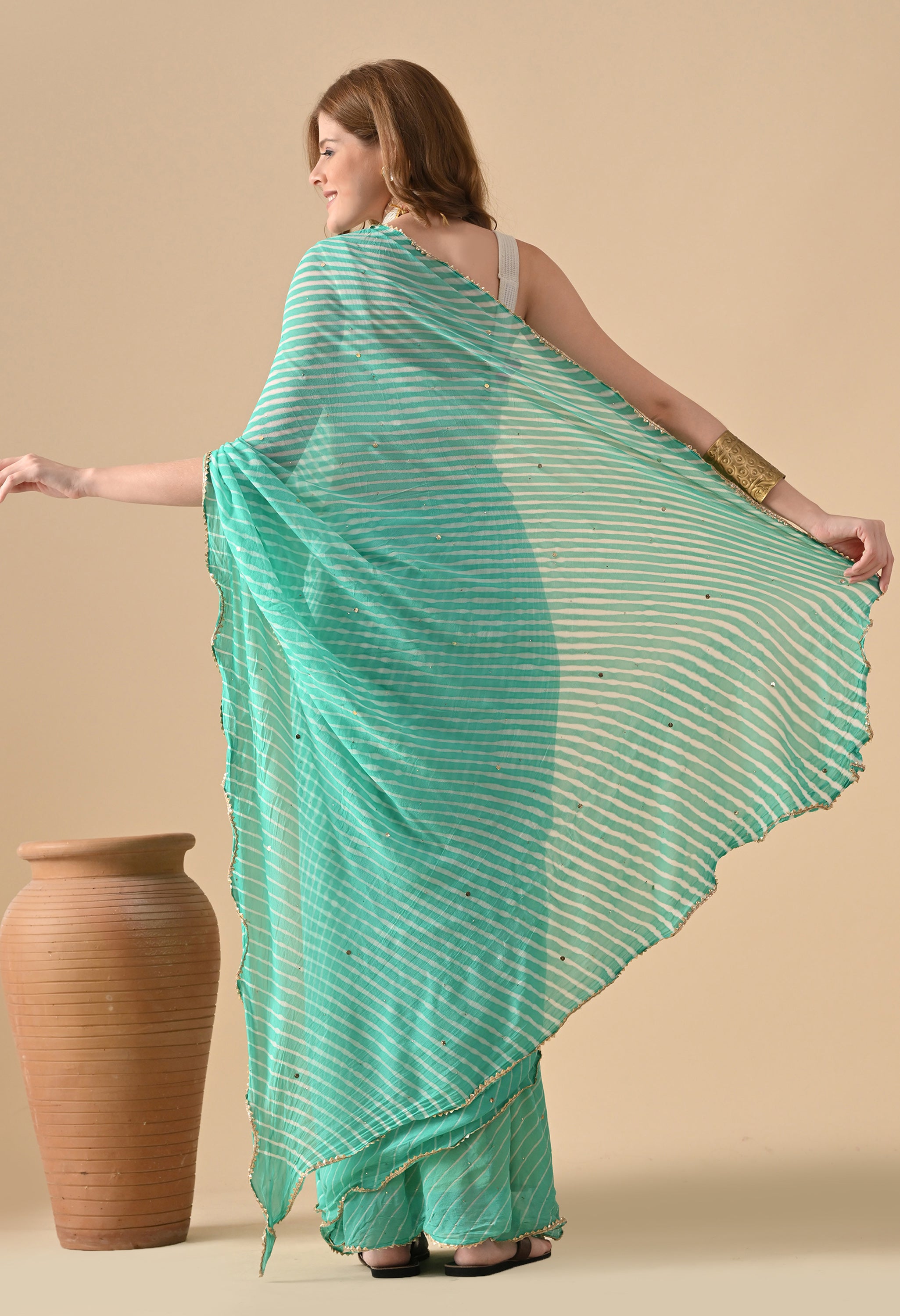 Pure Georgette Women Saree