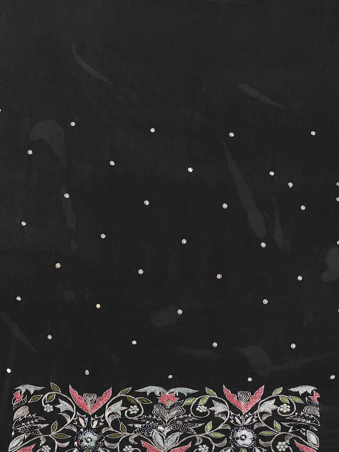 georgette black blouse online