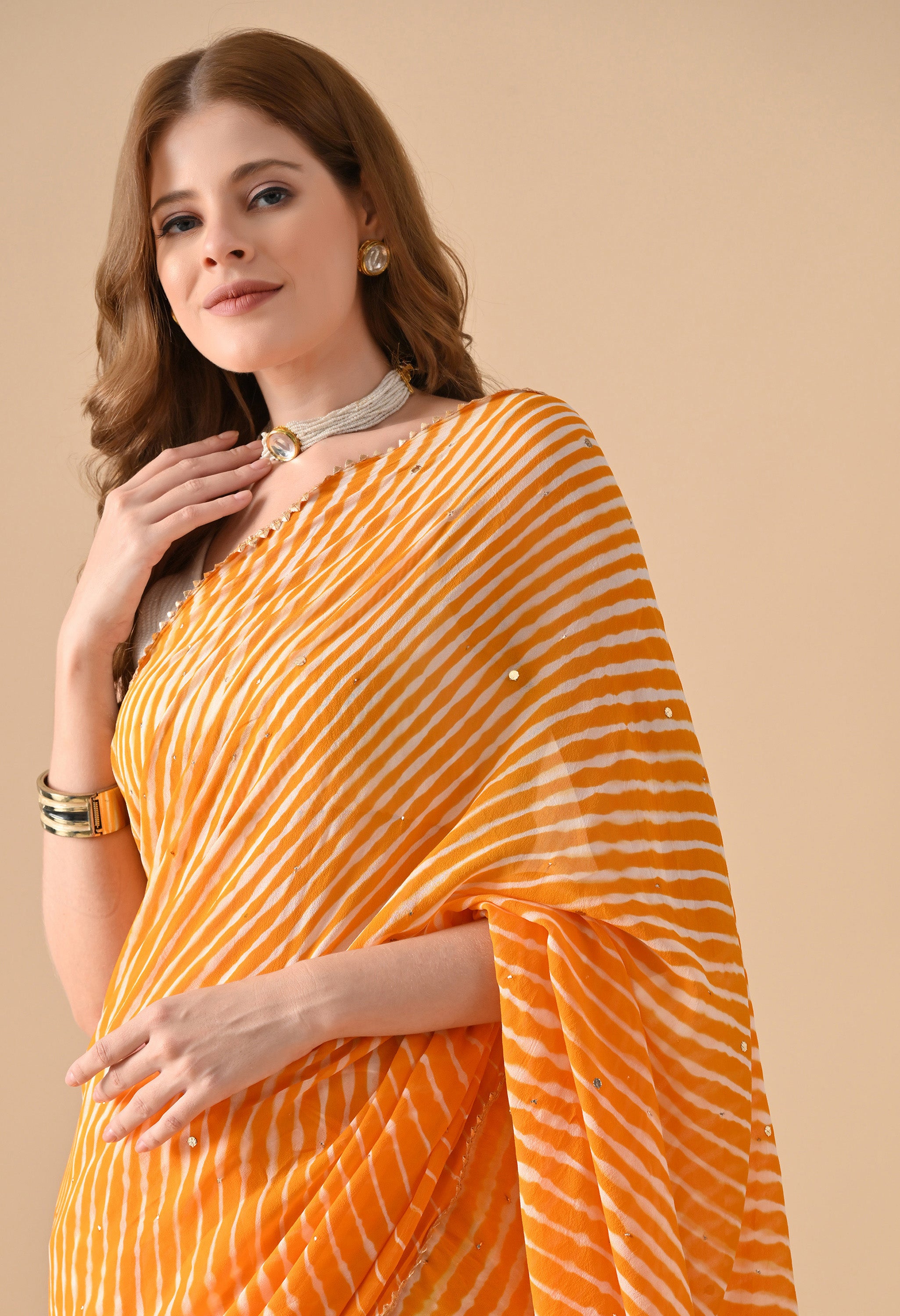 Pure Georgette Women Saree