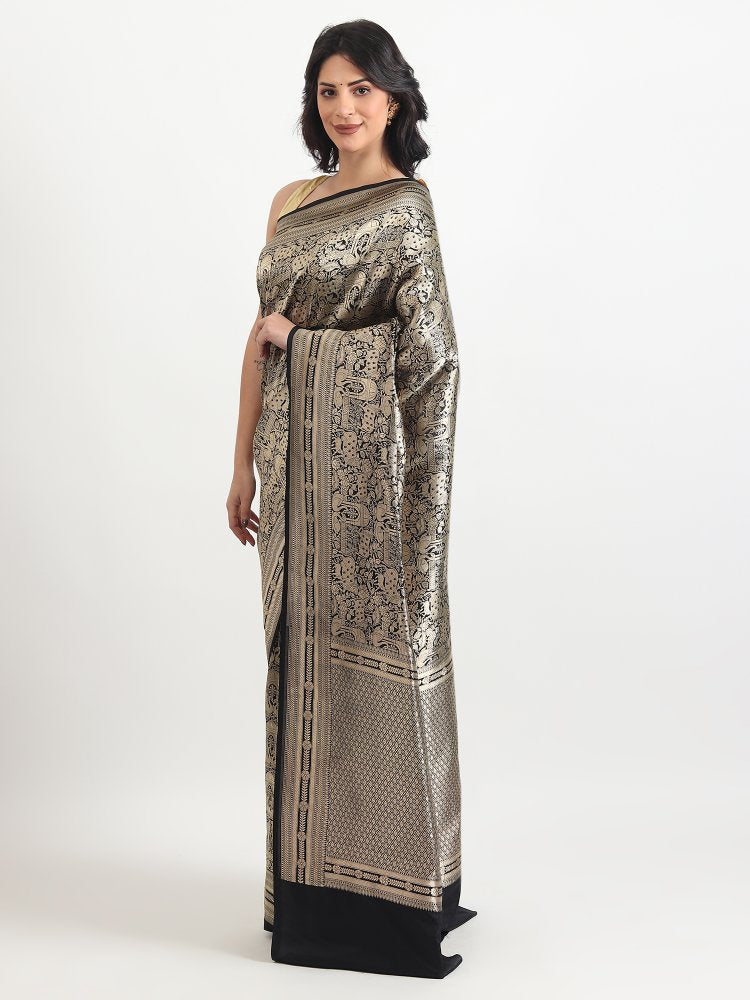 Best Handmade Pure Kataan Silk Saree