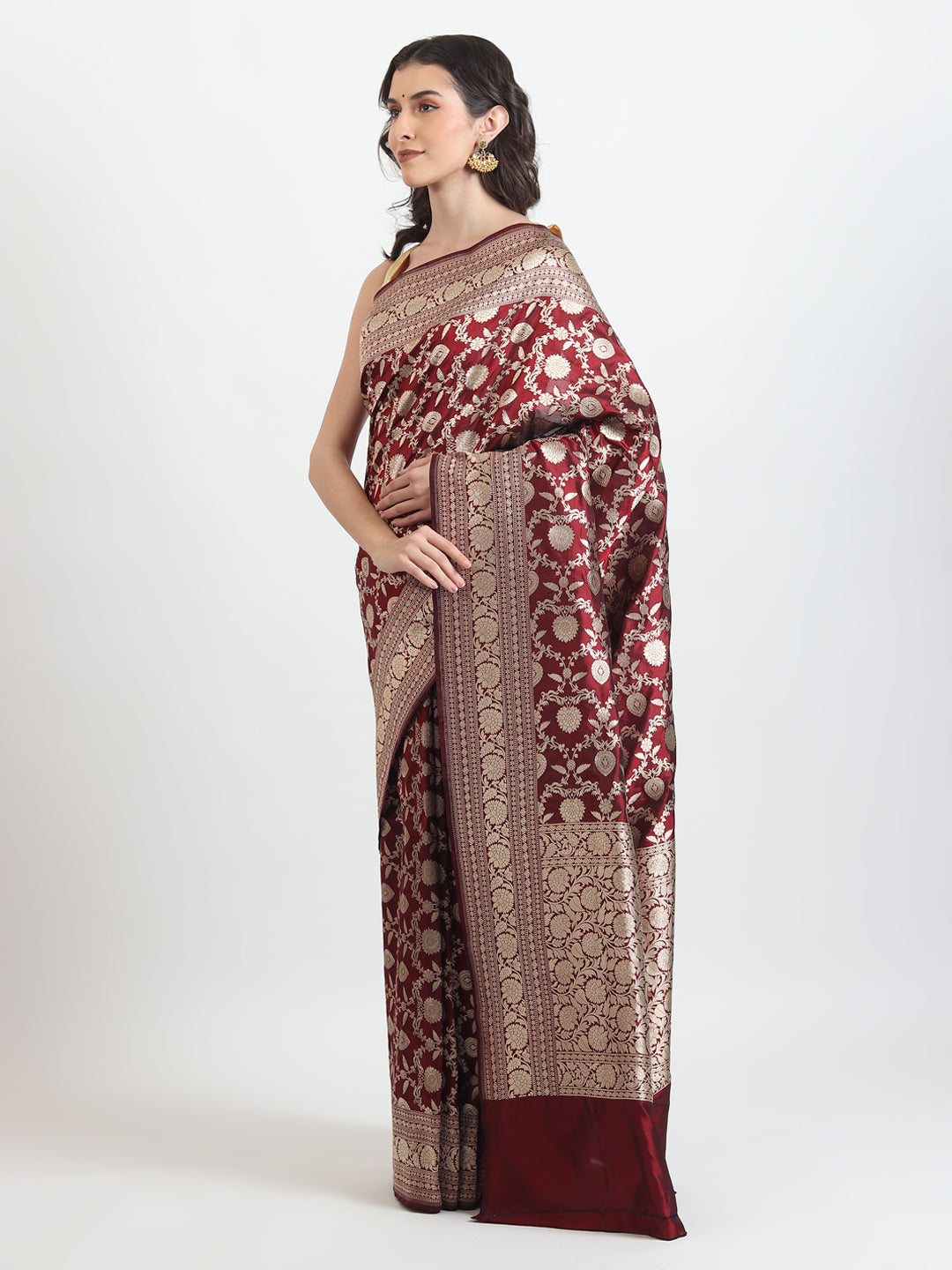 Handloom Pure Kataan Silk Saree