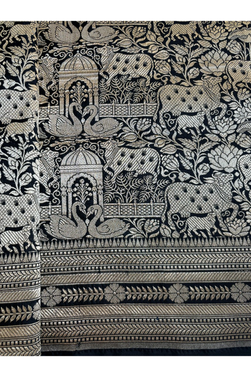 Best Handmade Pure Kataan Silk Saree