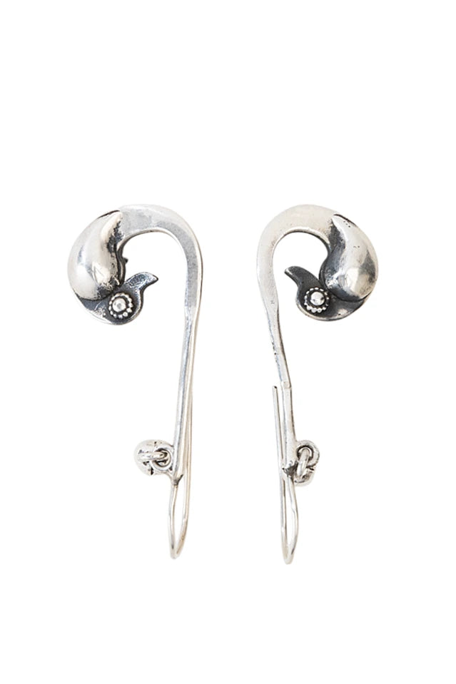 handmade silver earrings India