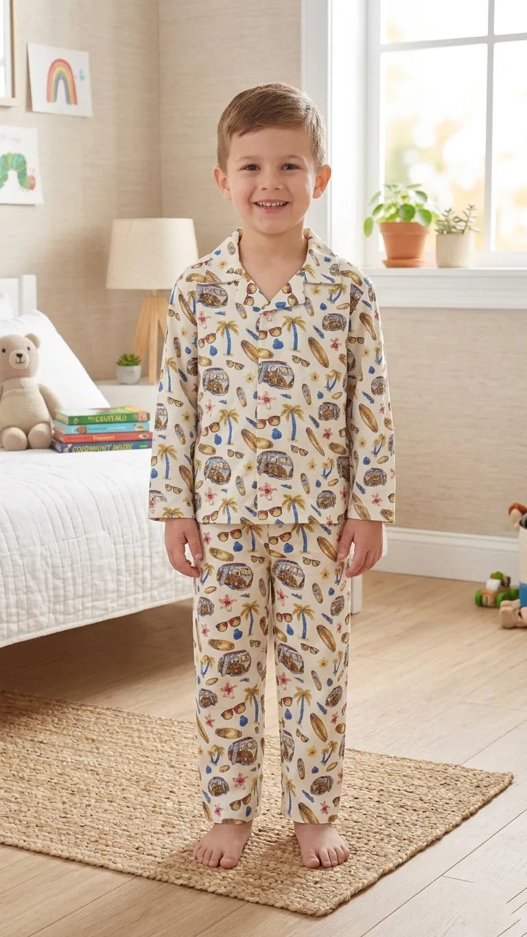 Designed with a roomy cut to allow for plenty of movement during sleep or morning play.