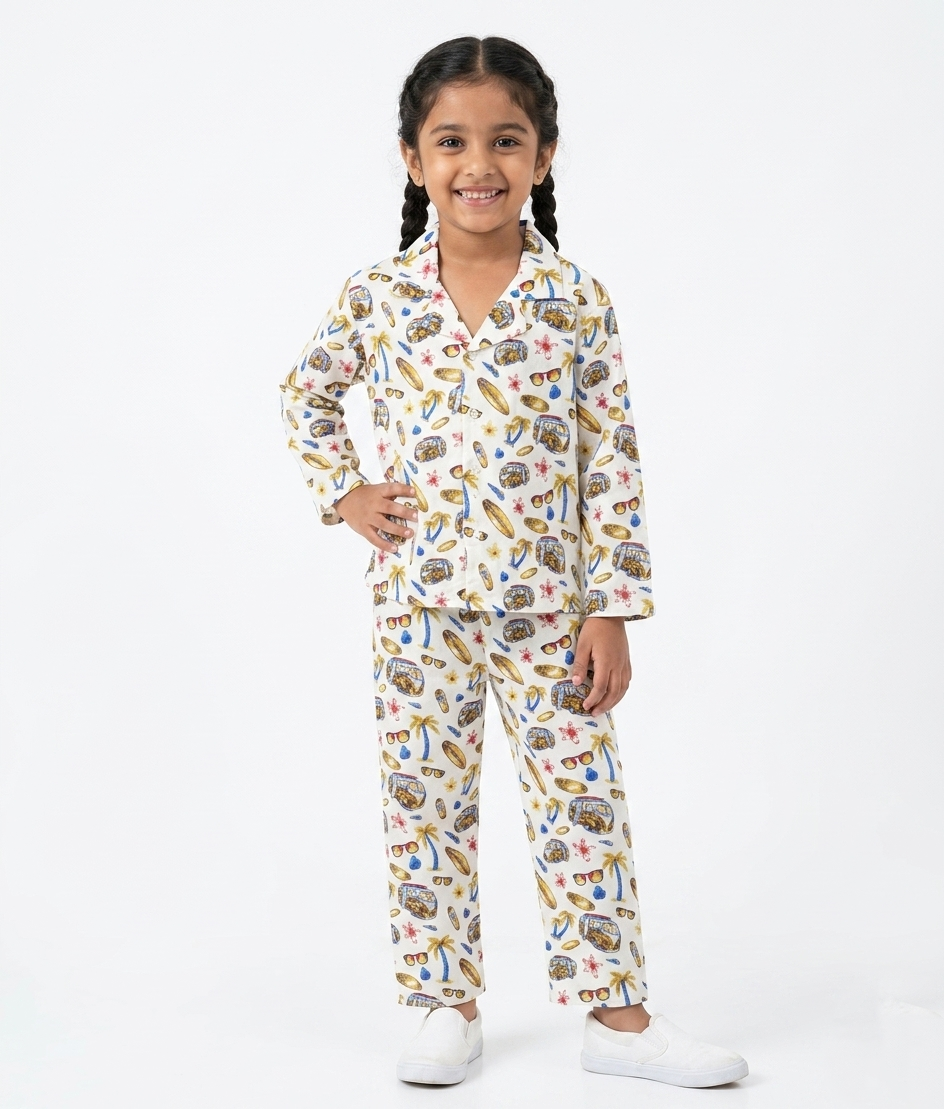 Designed with a roomy cut to allow for plenty of movement during sleep or morning play.
