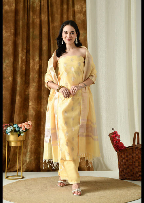 Chanderi Cotton Suit Sets