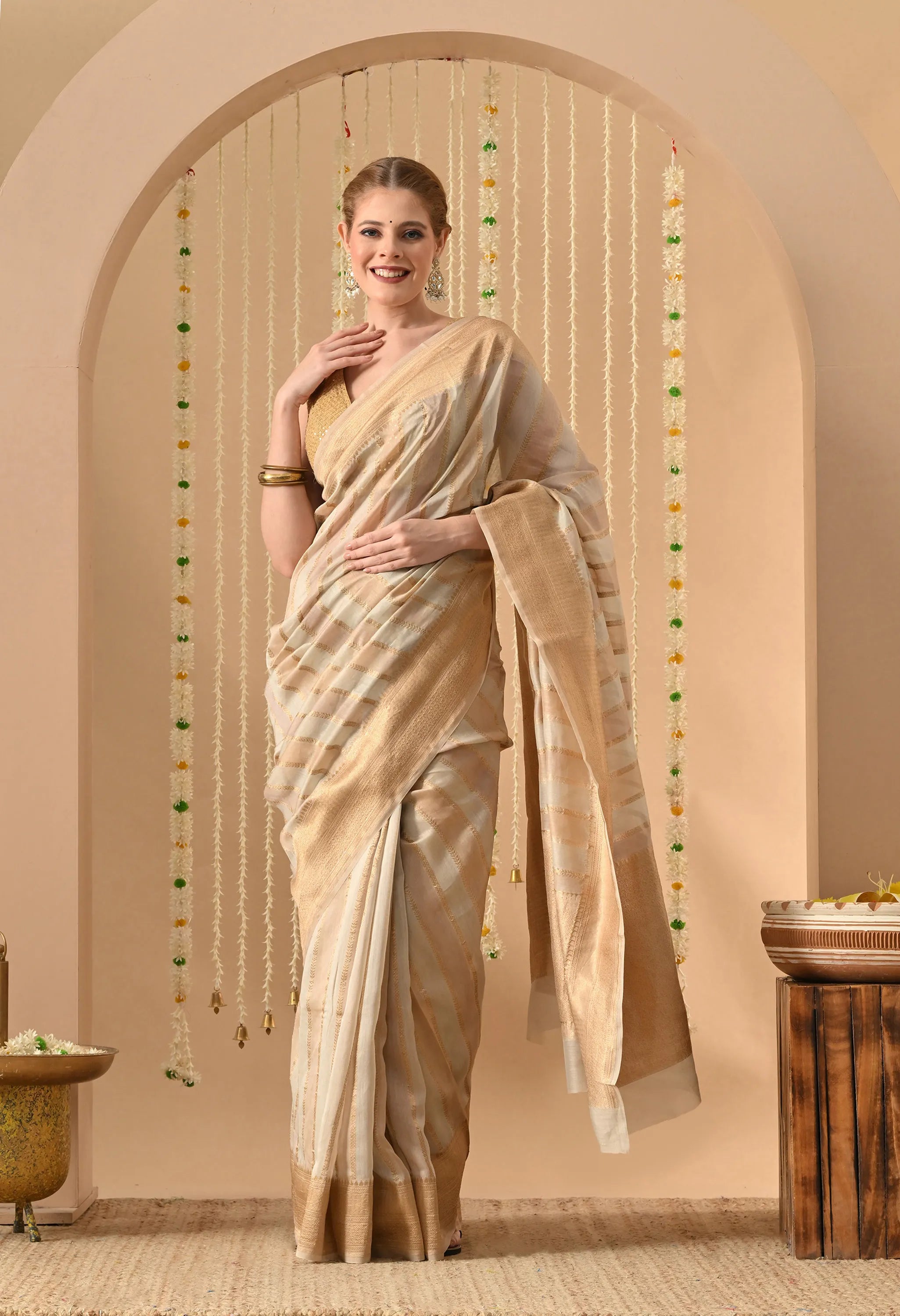 party wear cotton silk saree online India