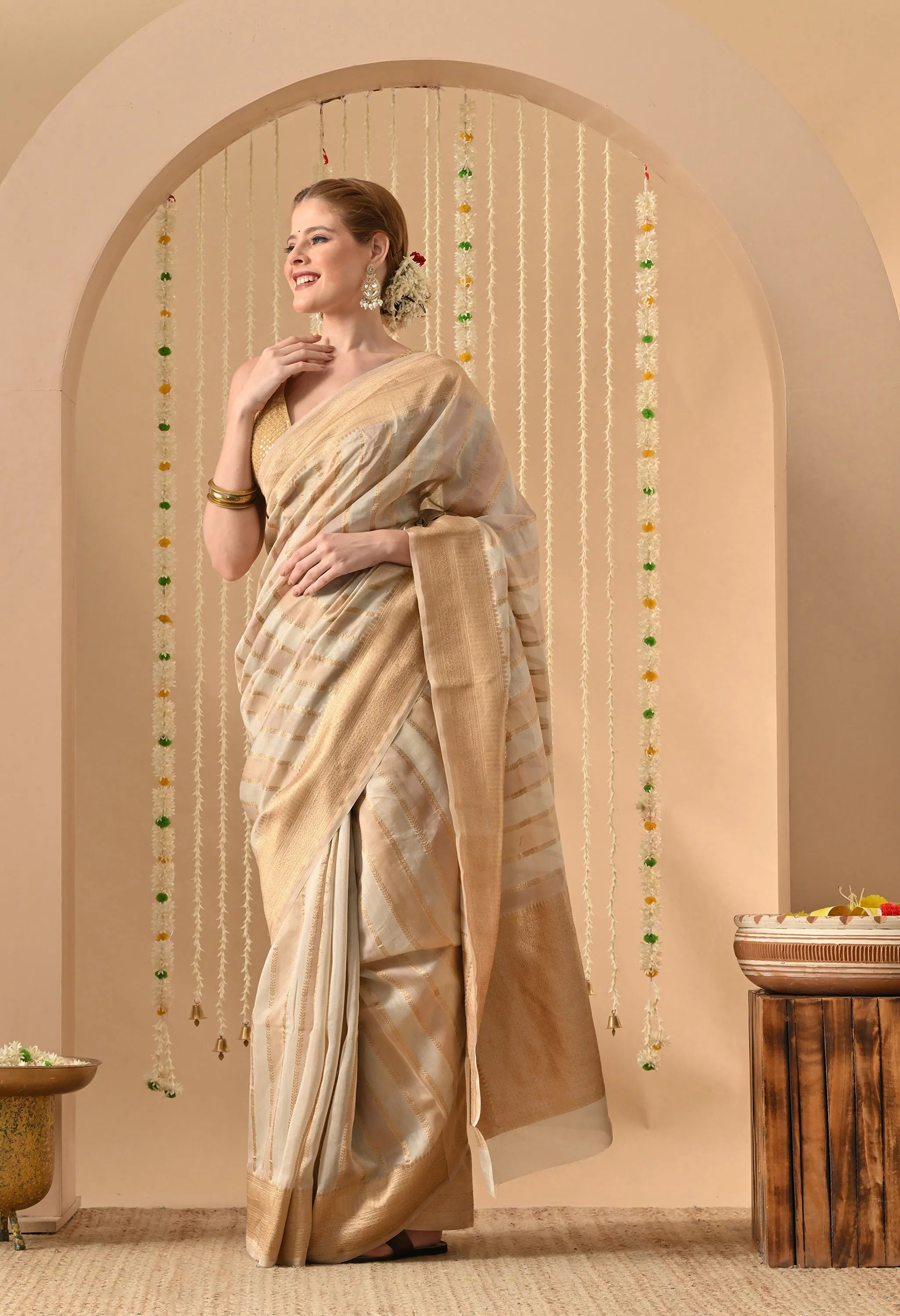 party wear cotton silk saree online India