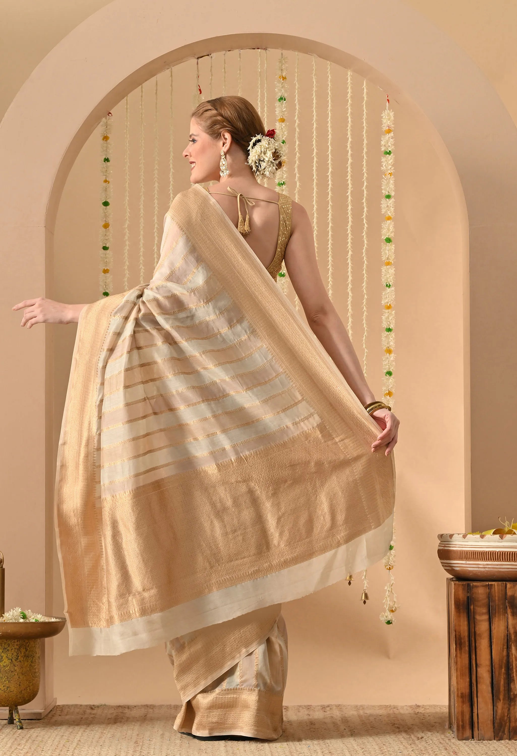 party wear cotton silk saree online India