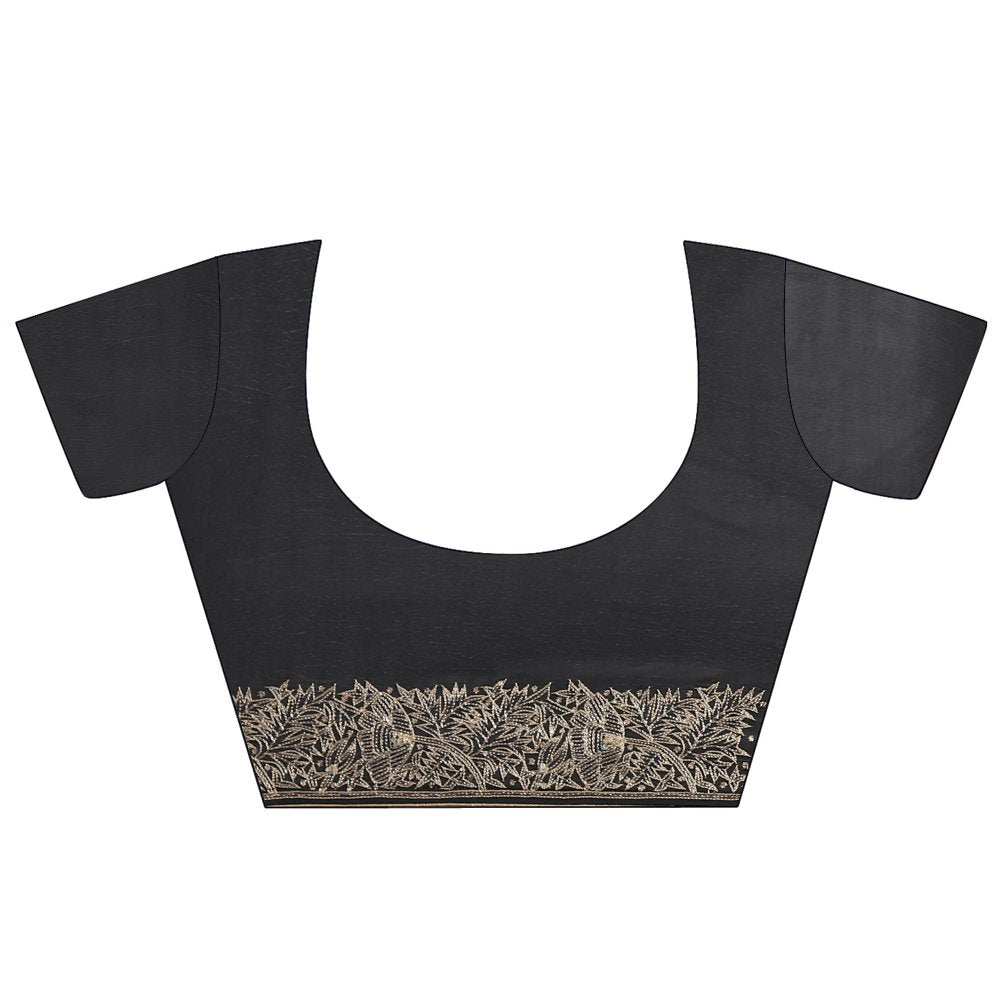 Best Party Wear Black Saree