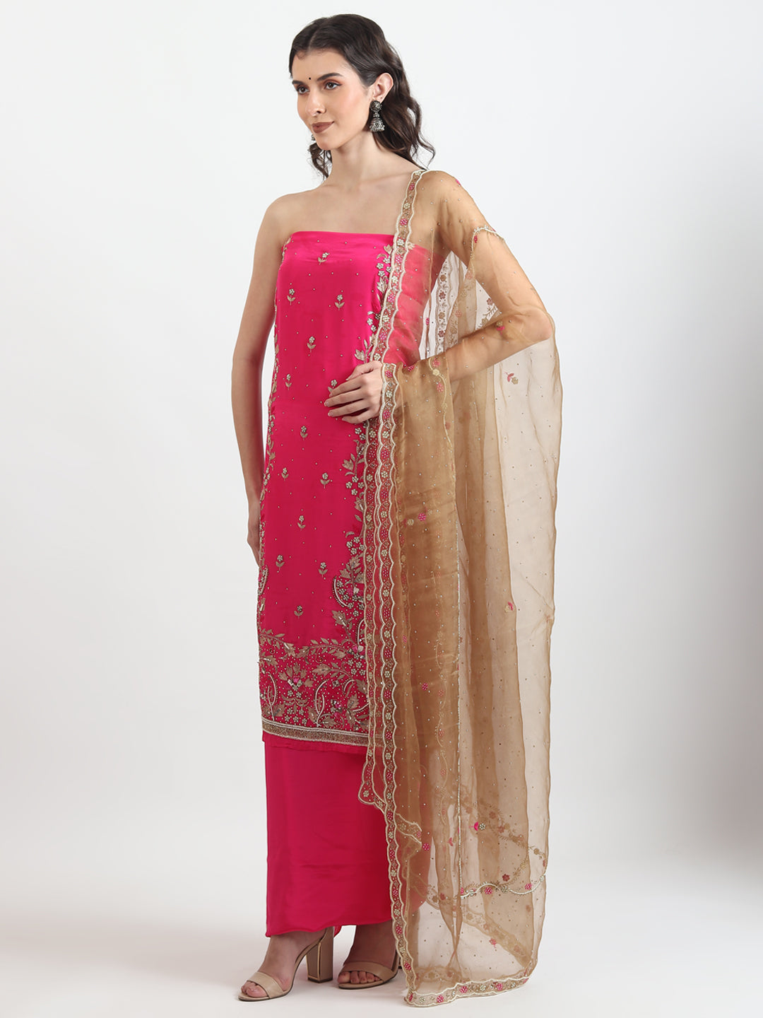 Party Wear Georgette Suits Salwar Women