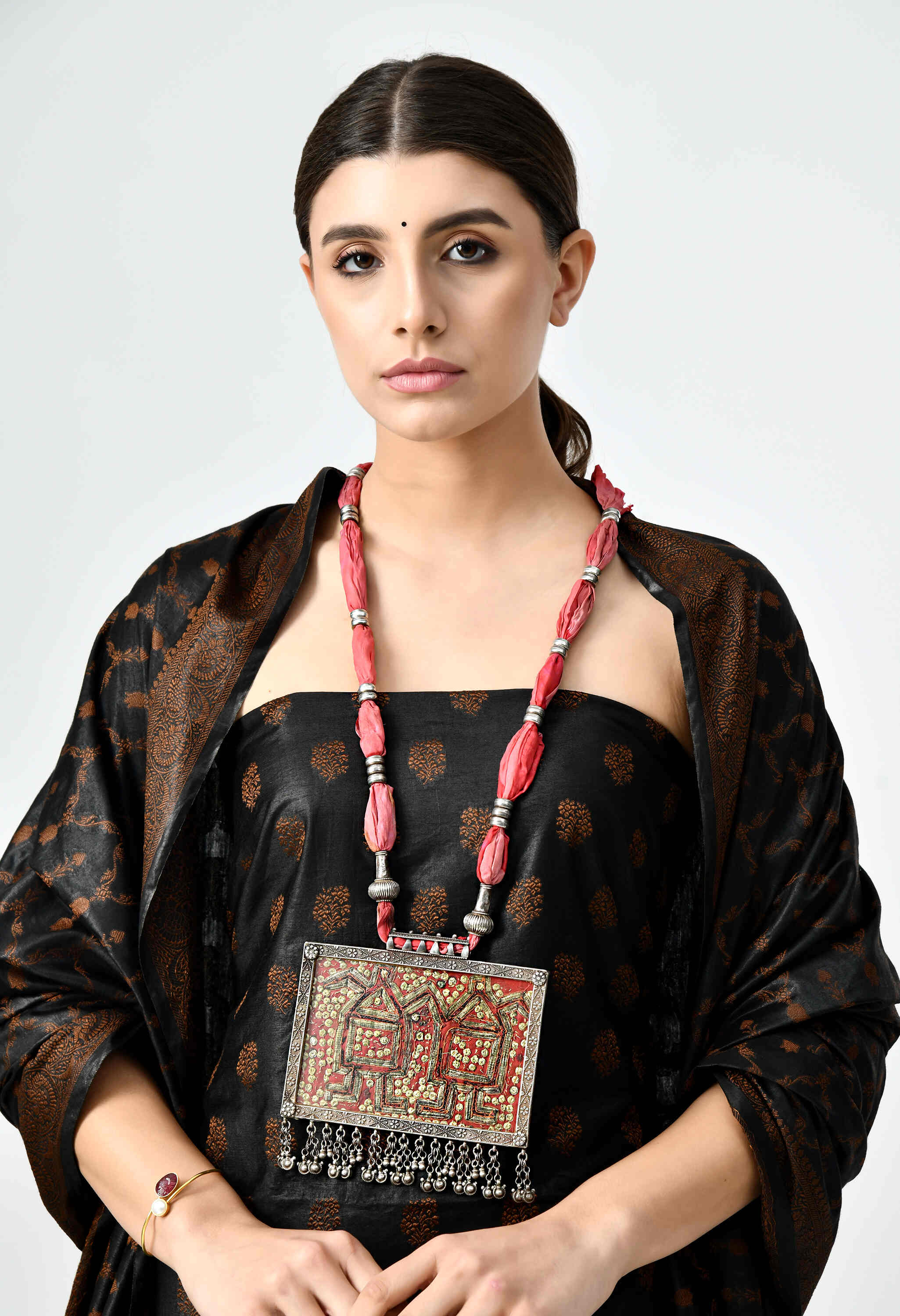 premium best pure silver necklace designs for women