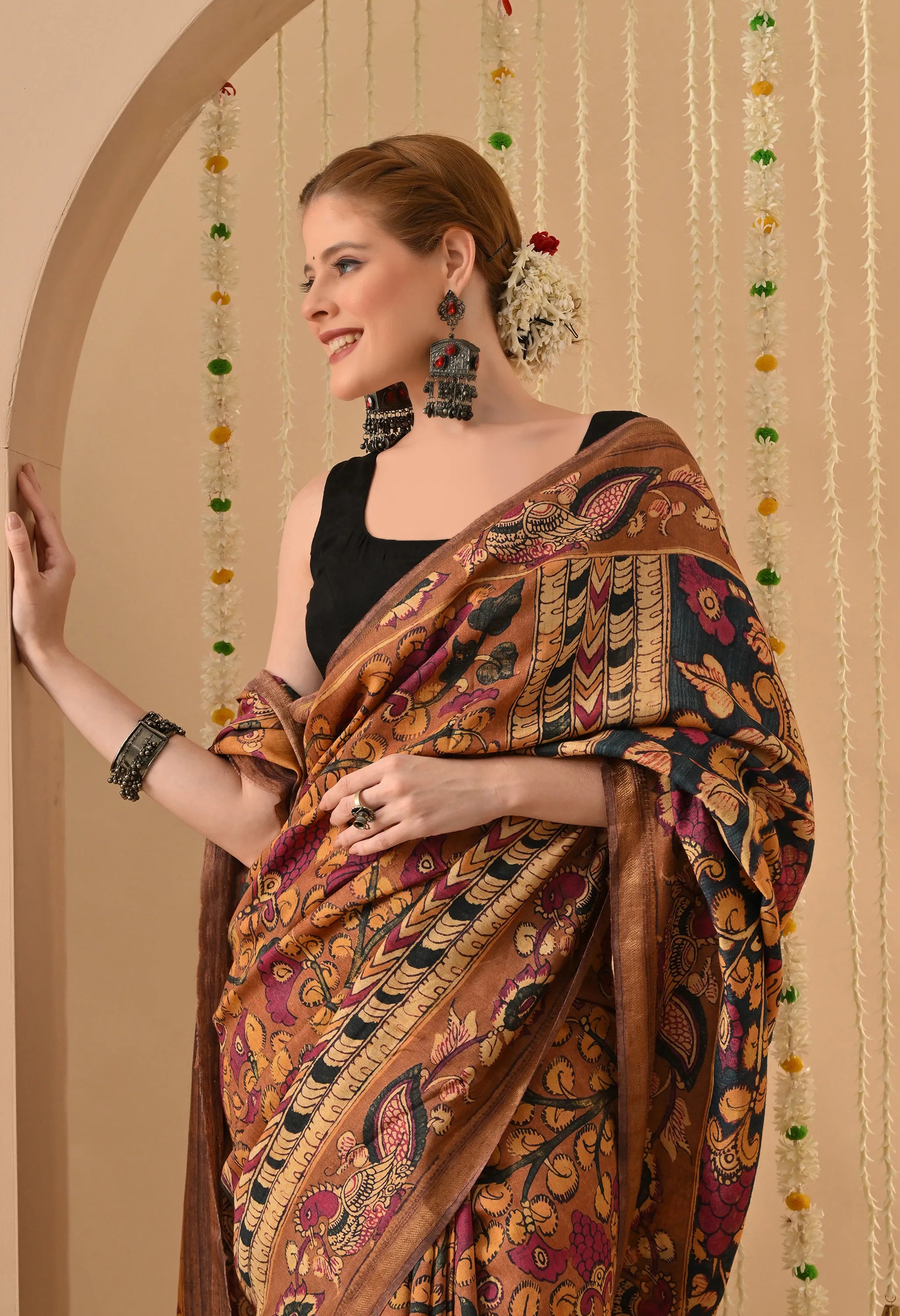 pure Muga silk saree online India