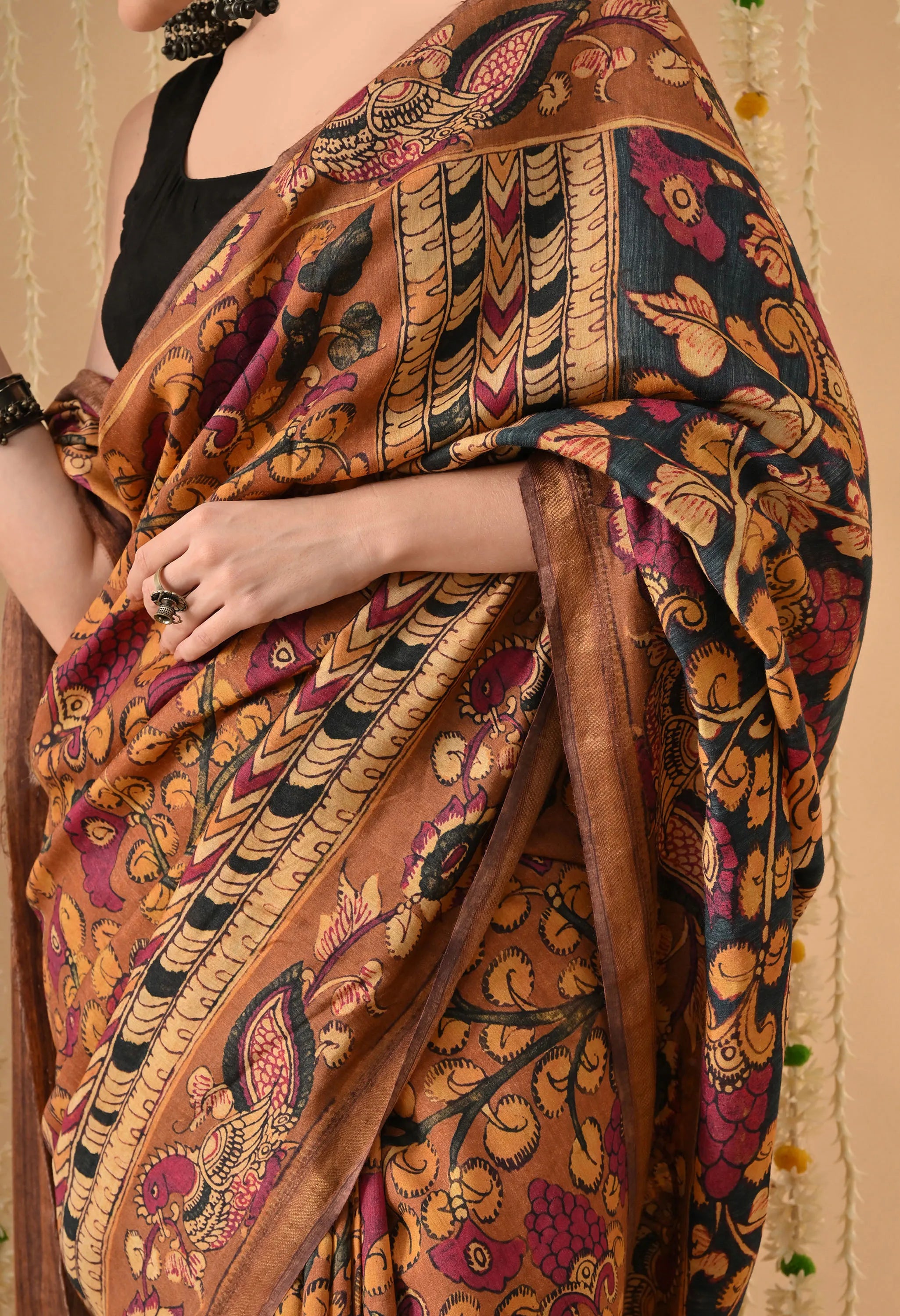 pure Muga silk saree online India