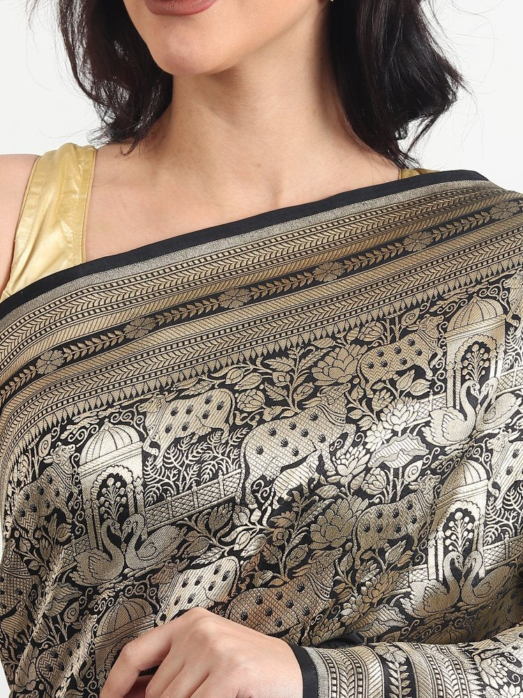 Best Handmade Pure Kataan Silk Saree
