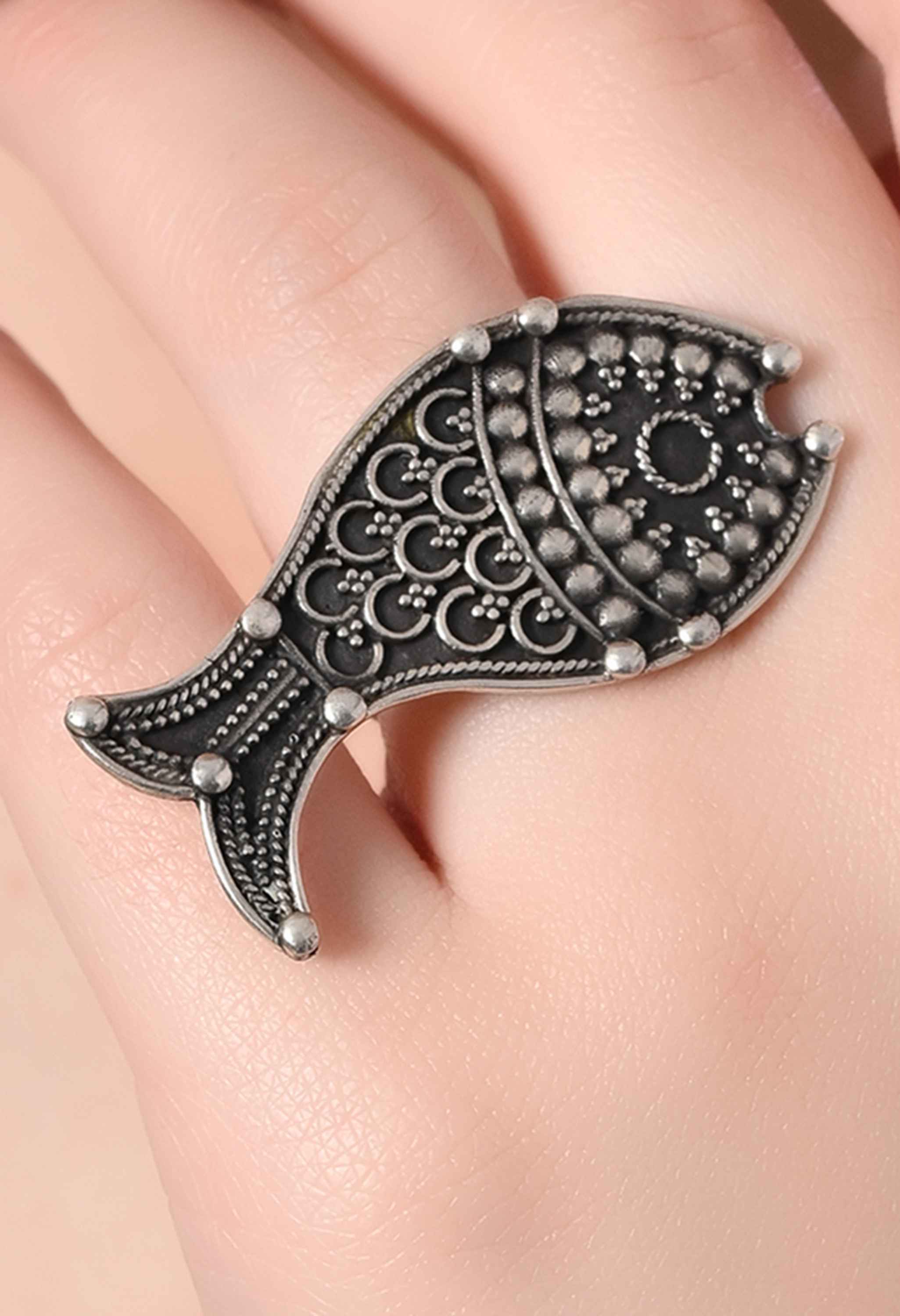 Cocktail Pure Silver Ring Women