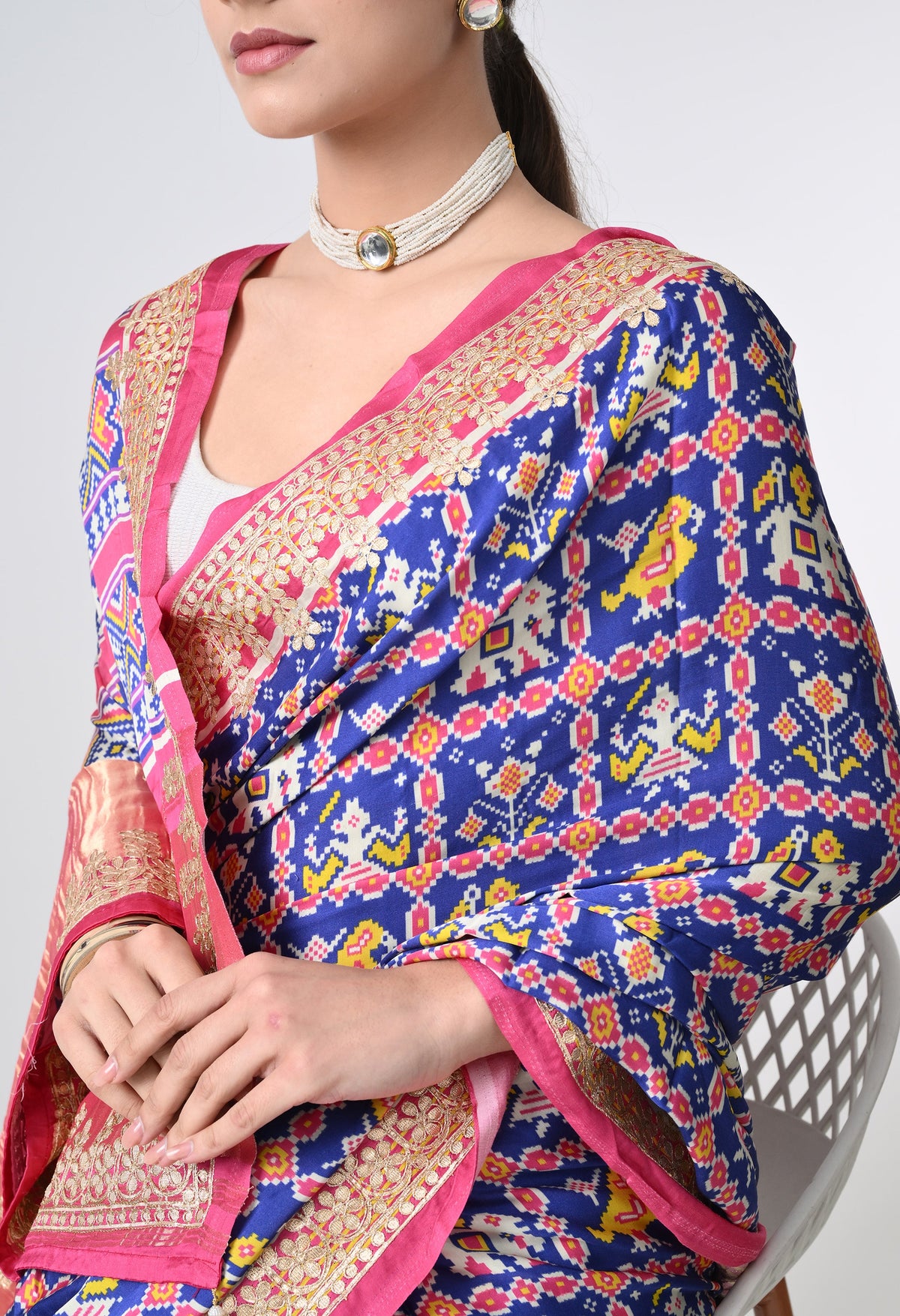 raksha bandhan gajji silk sarees for sister