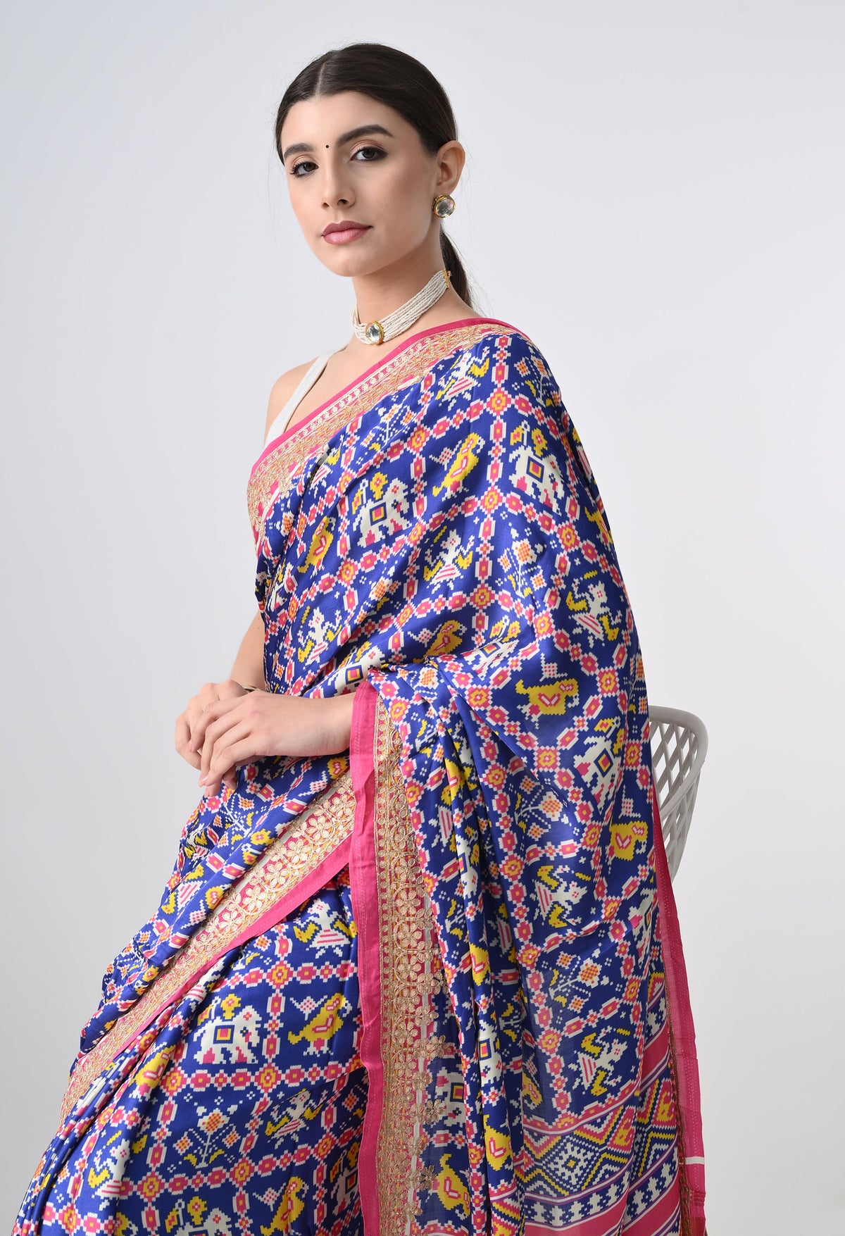raksha bandhan gajji silk sarees for sister
