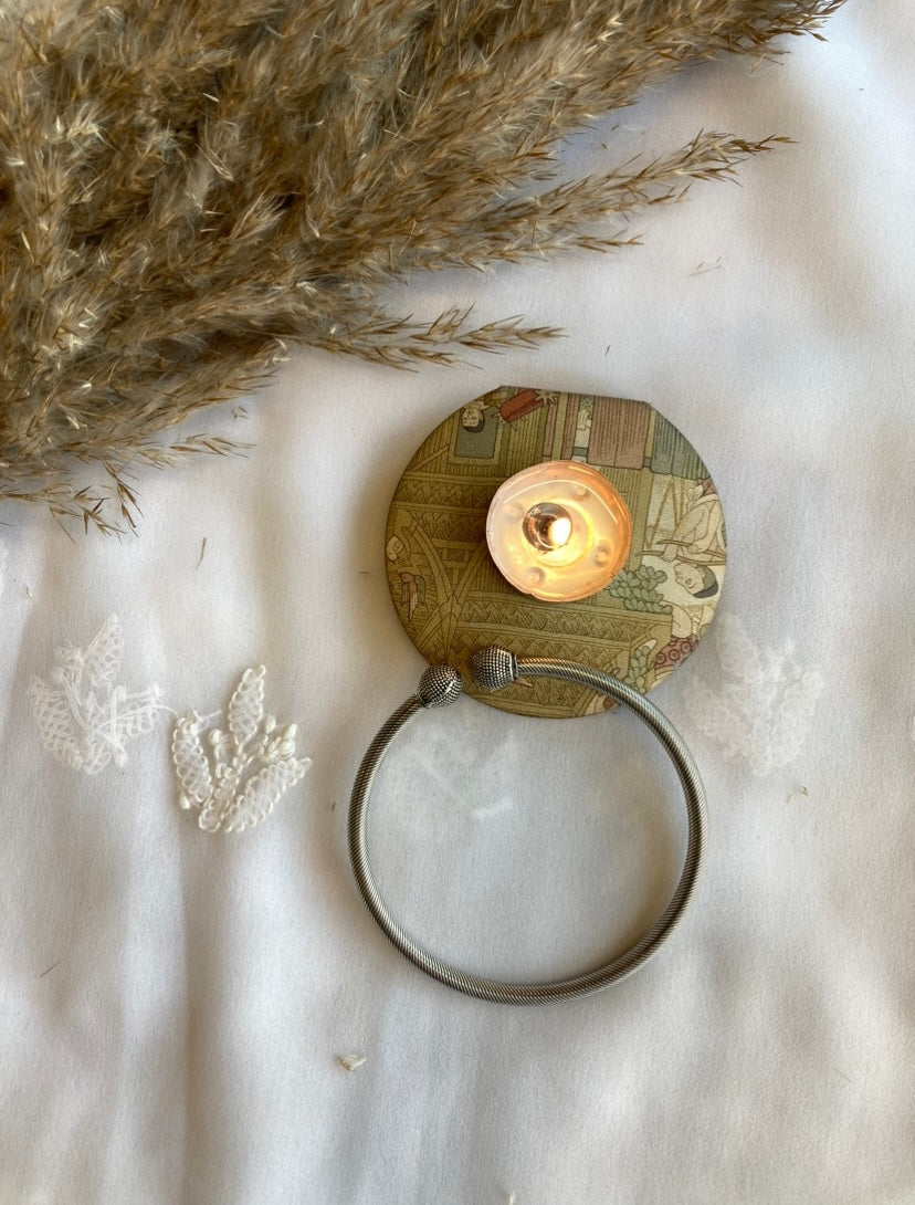 pure silver anklet for women