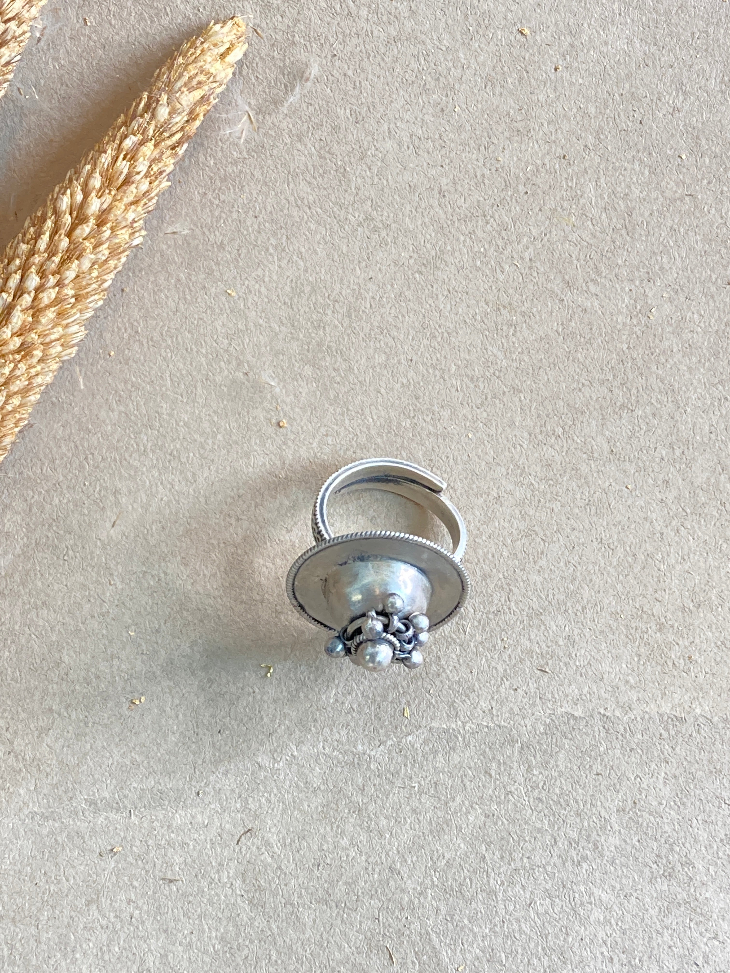 Cocktail Pure Silver Ring Women