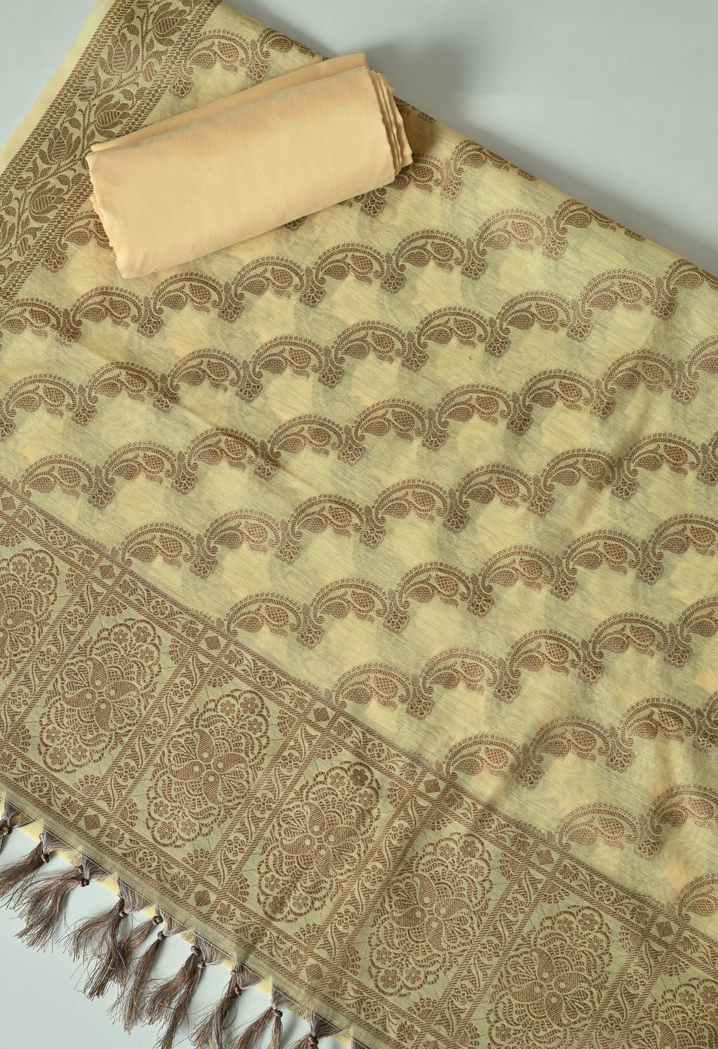 Chanderi cotton salwar suit